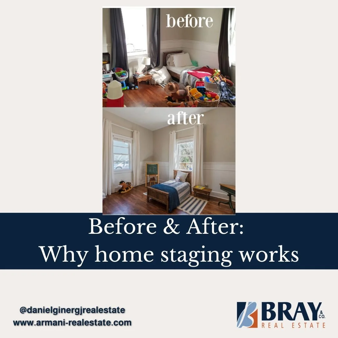 ✨ Before &amp; After: Why Home Staging Works 🛋️🏡
Swipe ➡️ to see how a few thoughtful changes can completely transform a space &mdash; and help it sell faster and for more money.

📉 Before:
&ndash; Cluttered layout
&ndash; Distracting decor
&ndash