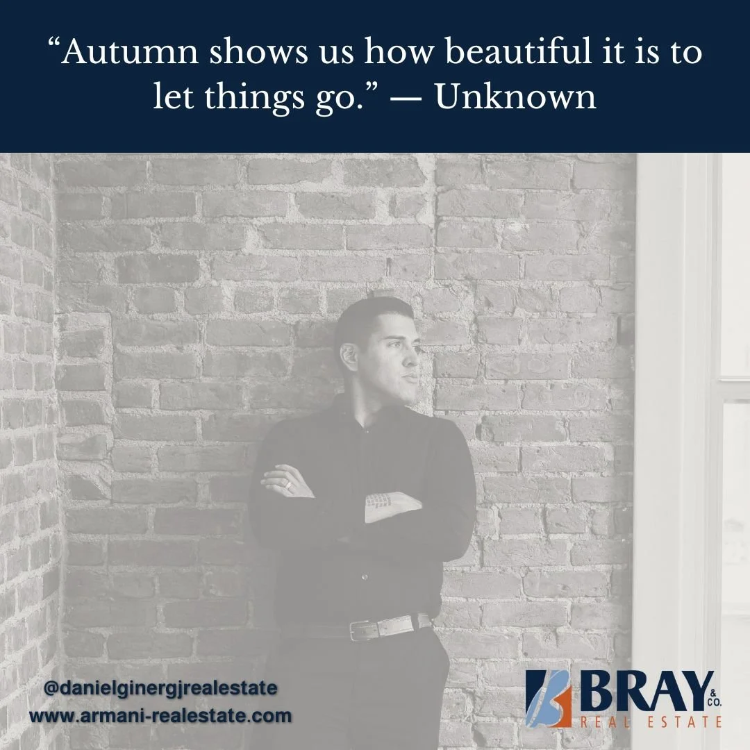 🍁 &ldquo;Autumn shows us how beautiful it is to let things go.&rdquo; &mdash; Unknown

October is a season of transition &mdash; of change that feels natural, necessary, and even beautiful. Whether you're letting go of a long-time home, outgrowing y
