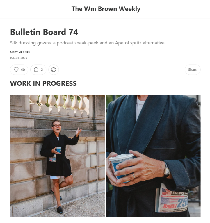 The Wm Brown Weekly