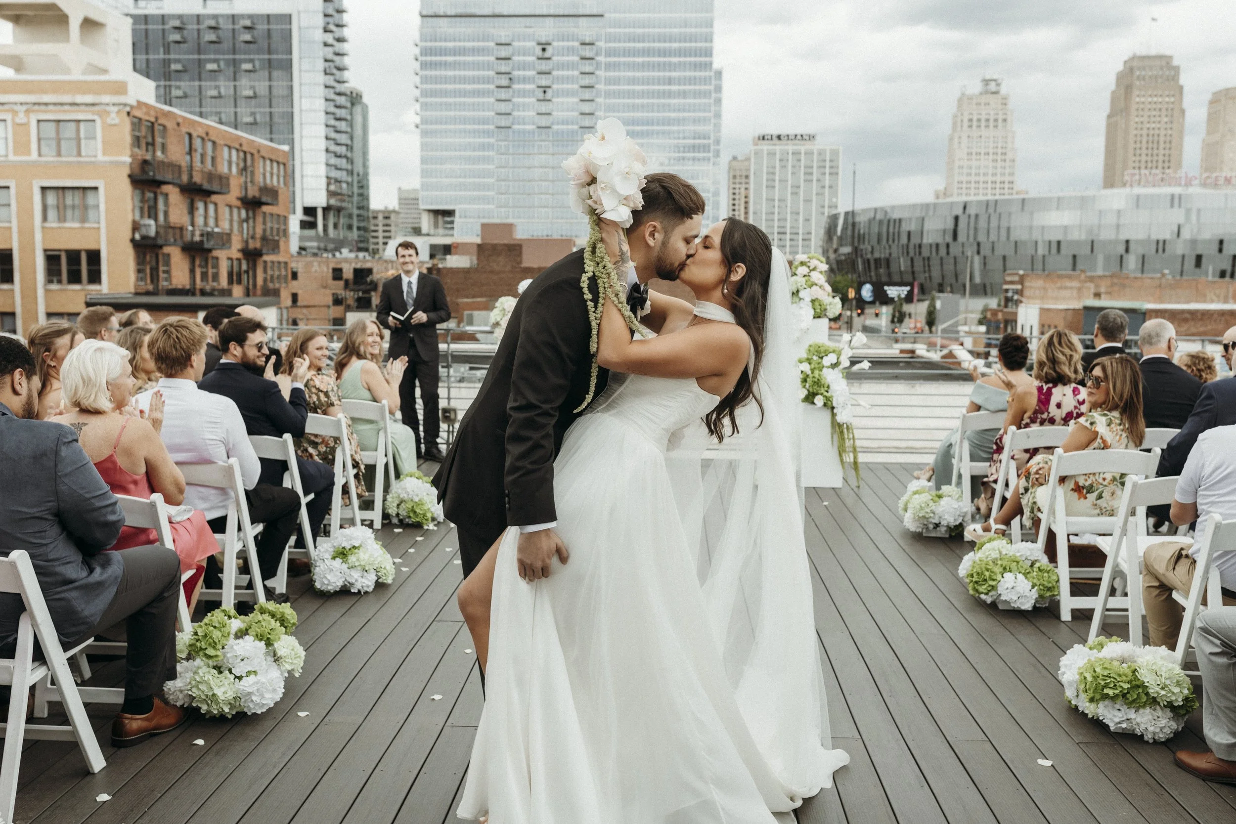 Wedding | a Contemporary Rooftop Celebration at The Bardot