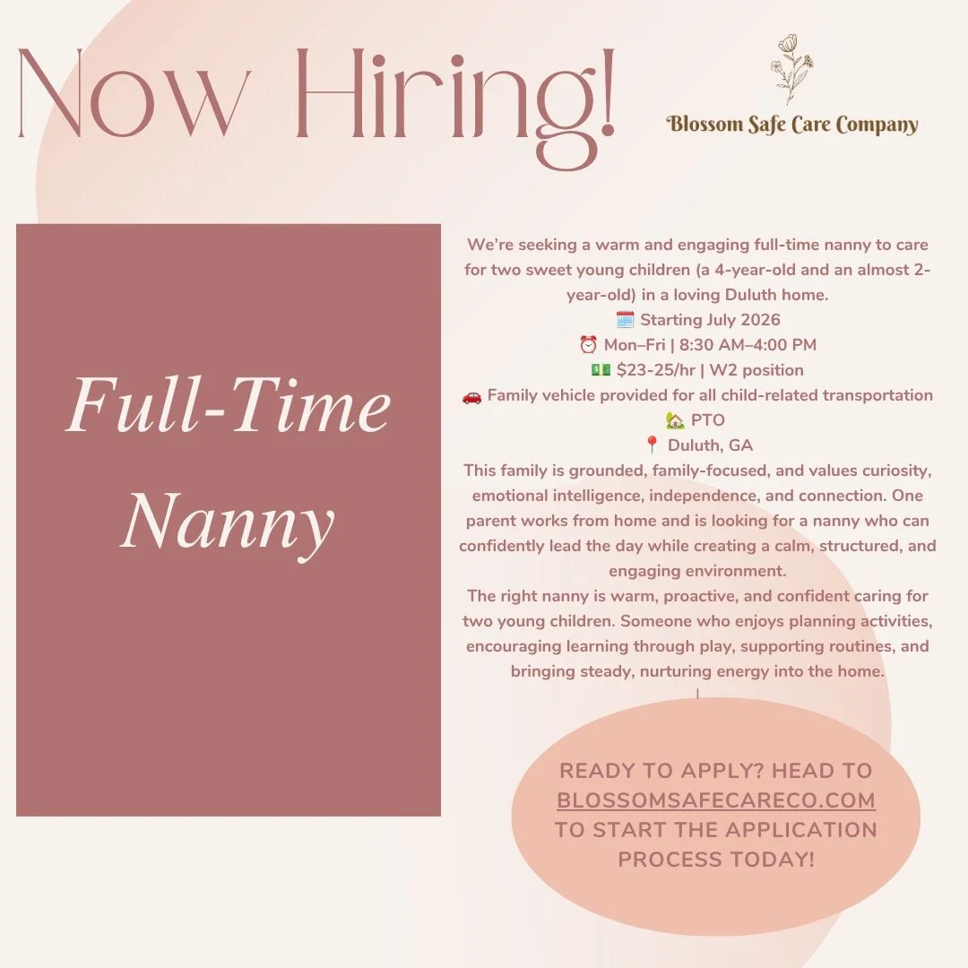 A beautiful new opportunity for a full time nanny in Duluth.
This is a thoughtful family seeking a nurturing, curious caregiver to support two young children in a hands-on, engaging home environment.
We&rsquo;re currently connecting with qualified ca