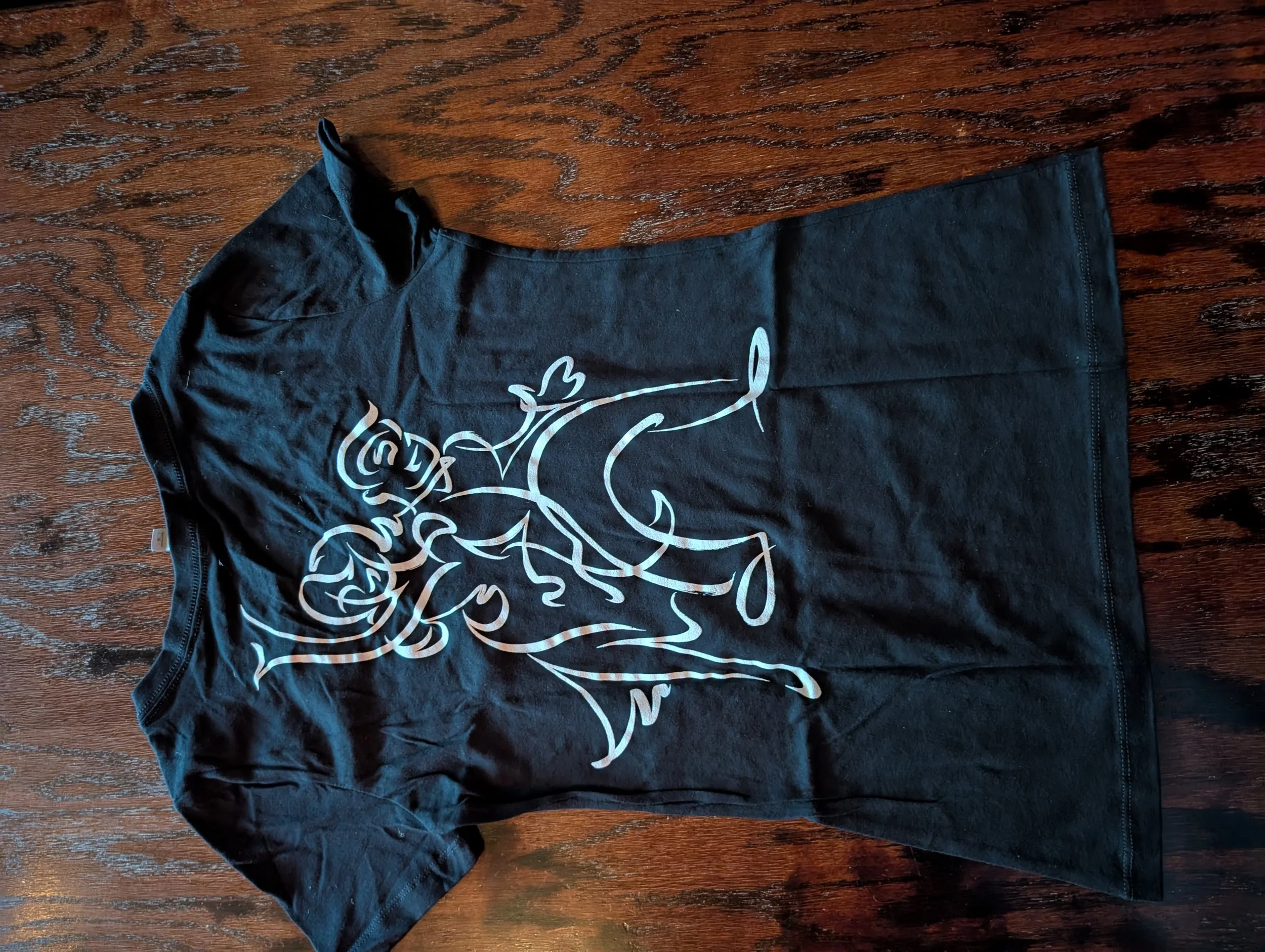 Black Ladies V Neck Back.jpg