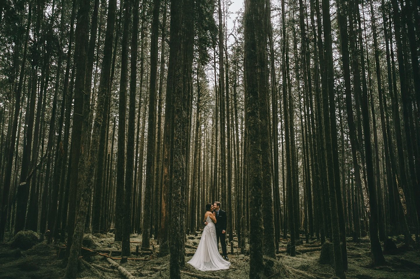 An elopement at Golden Ears Provincial Park.