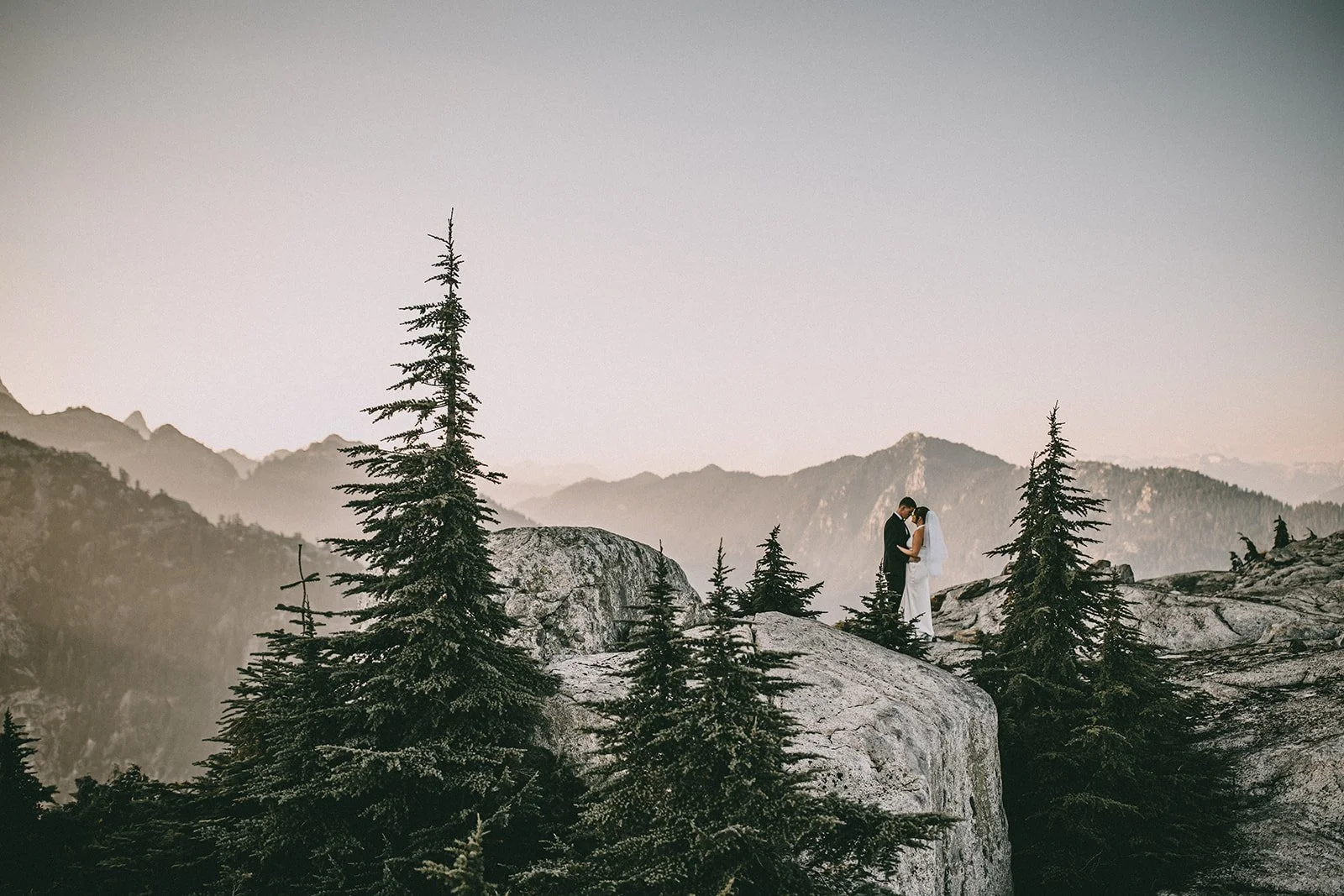 mountaintop elopement bc