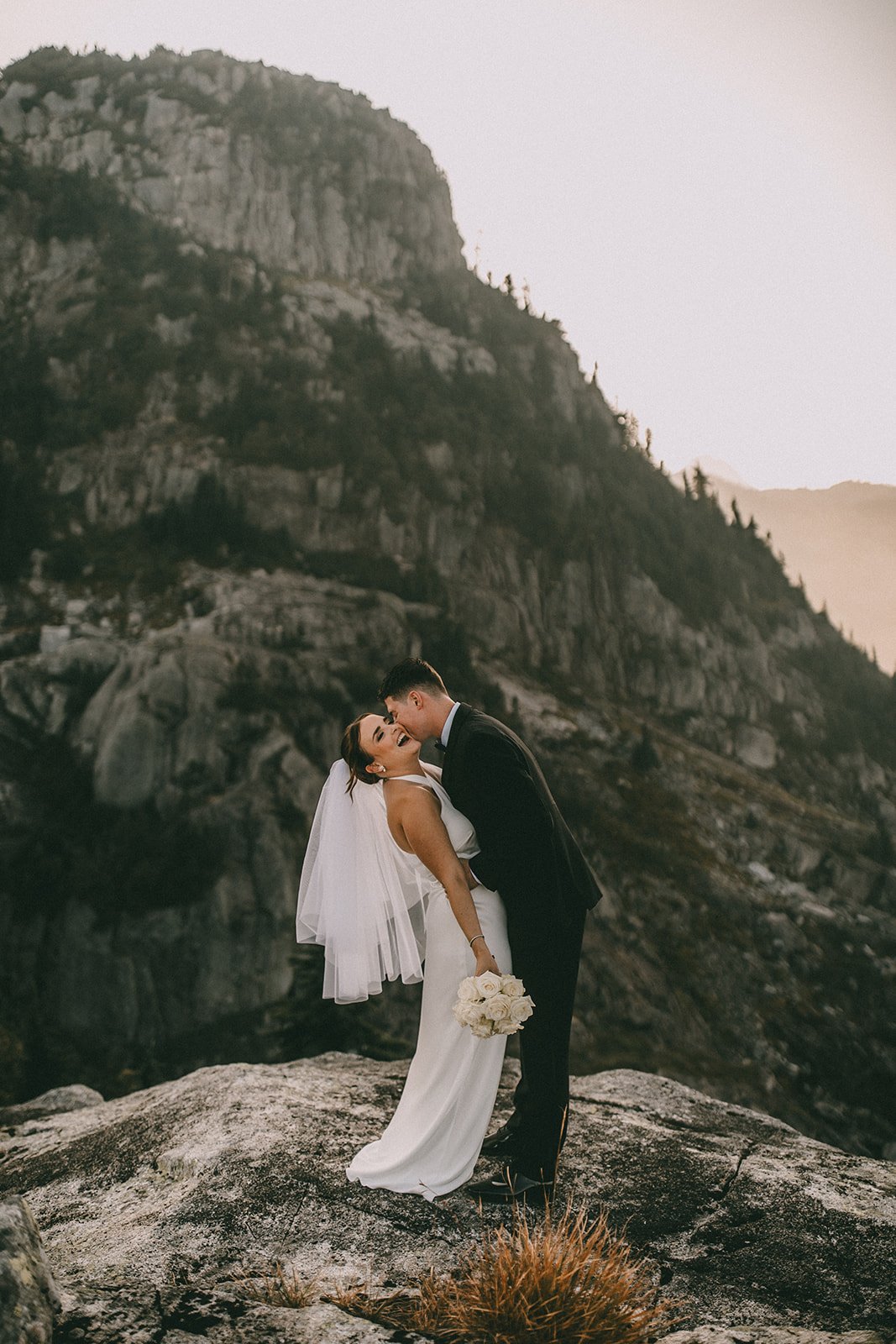 cinematc elopement photography in british columbia