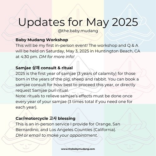 Some updates for May as we’re bringing April to a close! πΆπ»ππ»