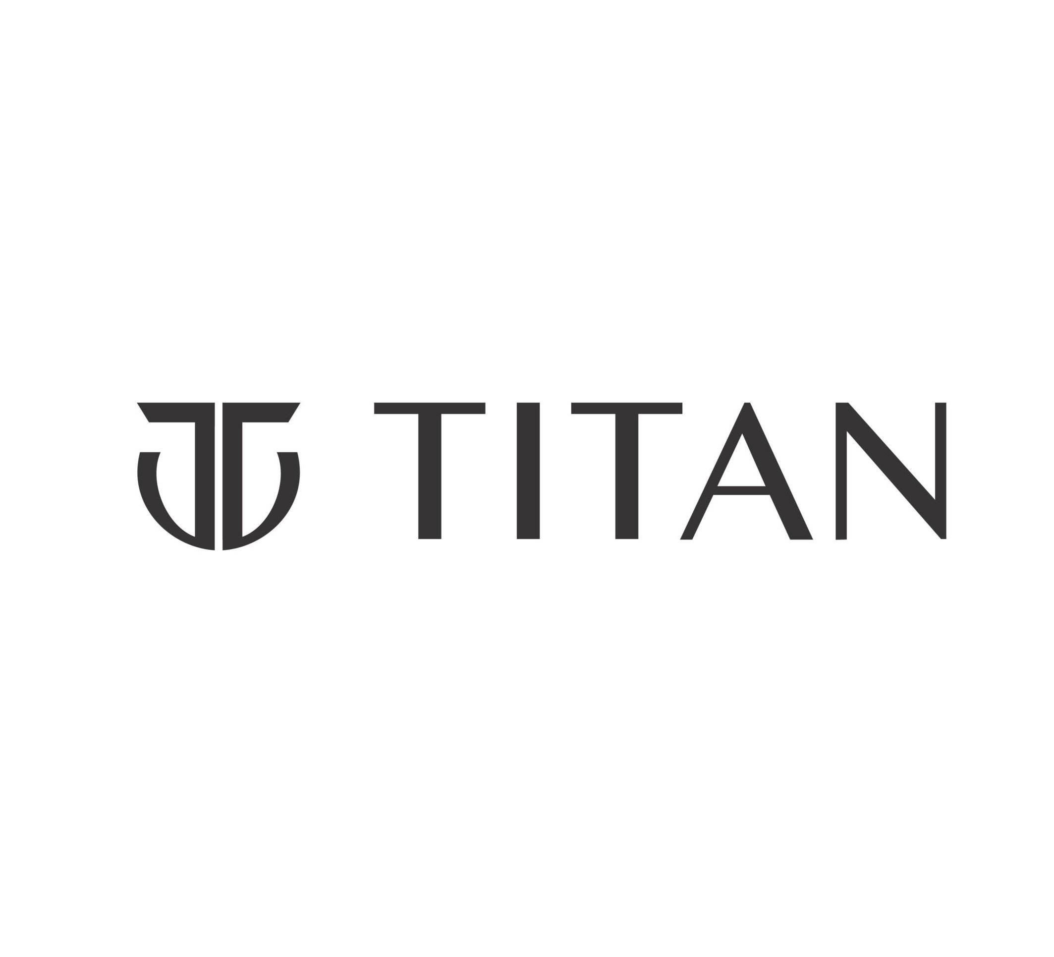 Titan logo with stylized "T" symbol on a white background.