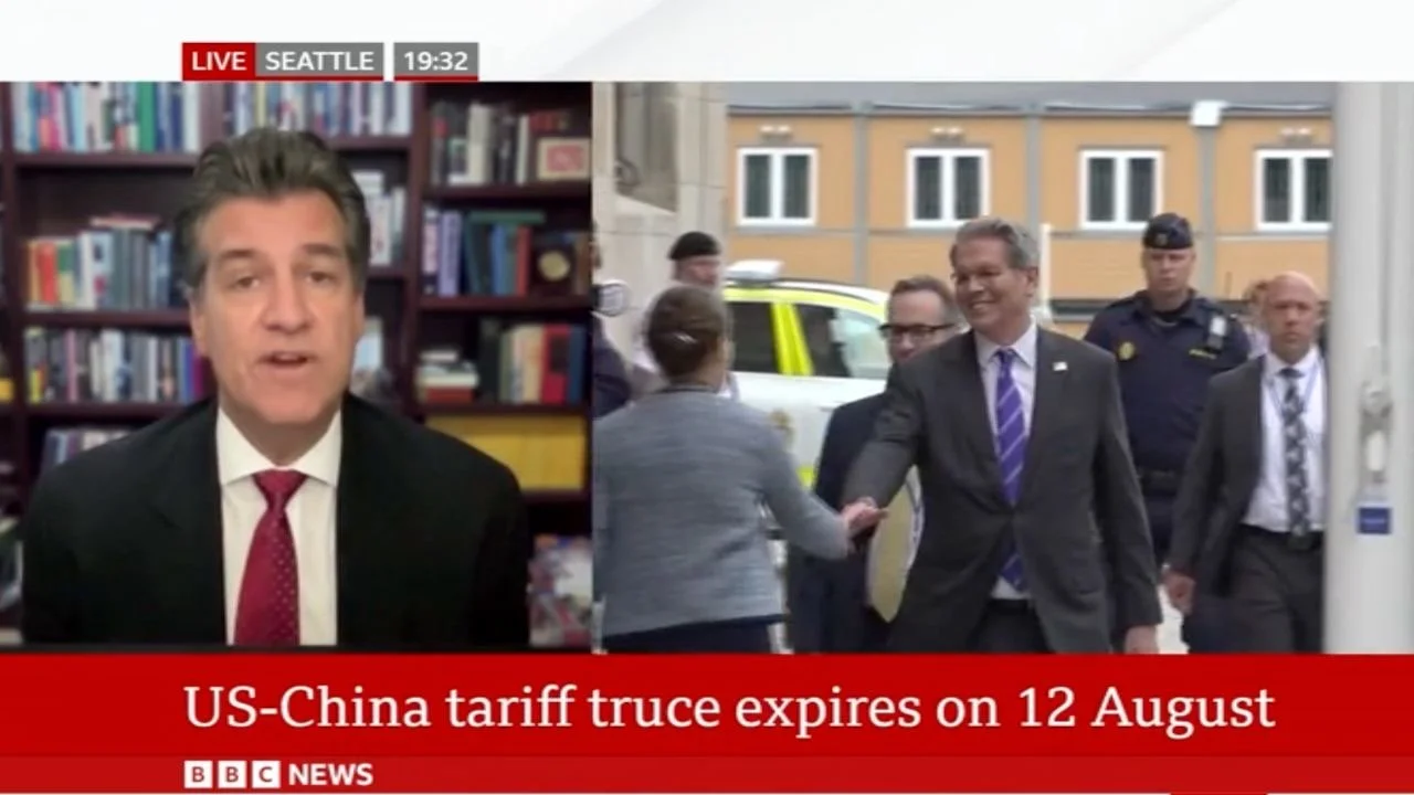 BBC | Us-China tariff expires on 12 August