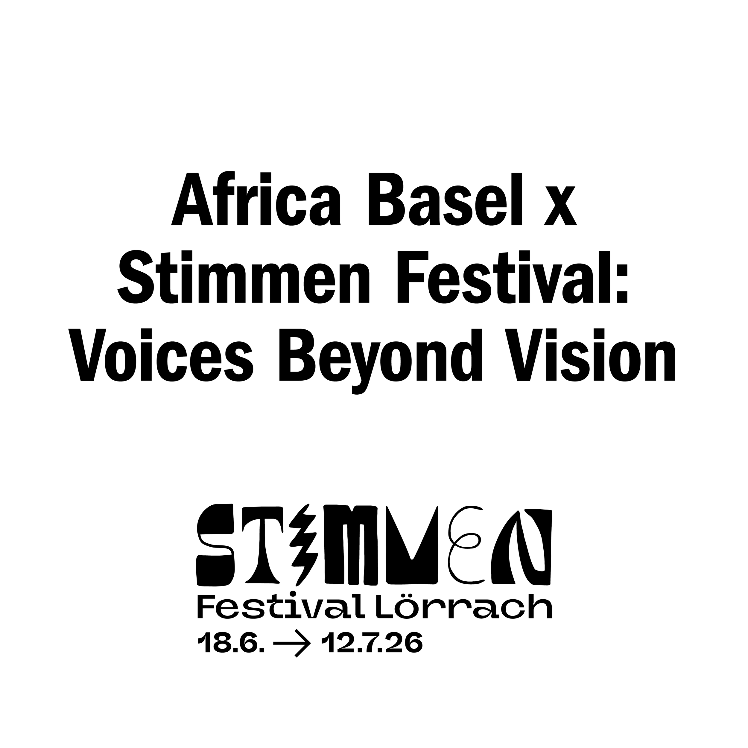 Africa Basel x STIMMEN Festival: Musik als gemeinsamer Resonanzraum