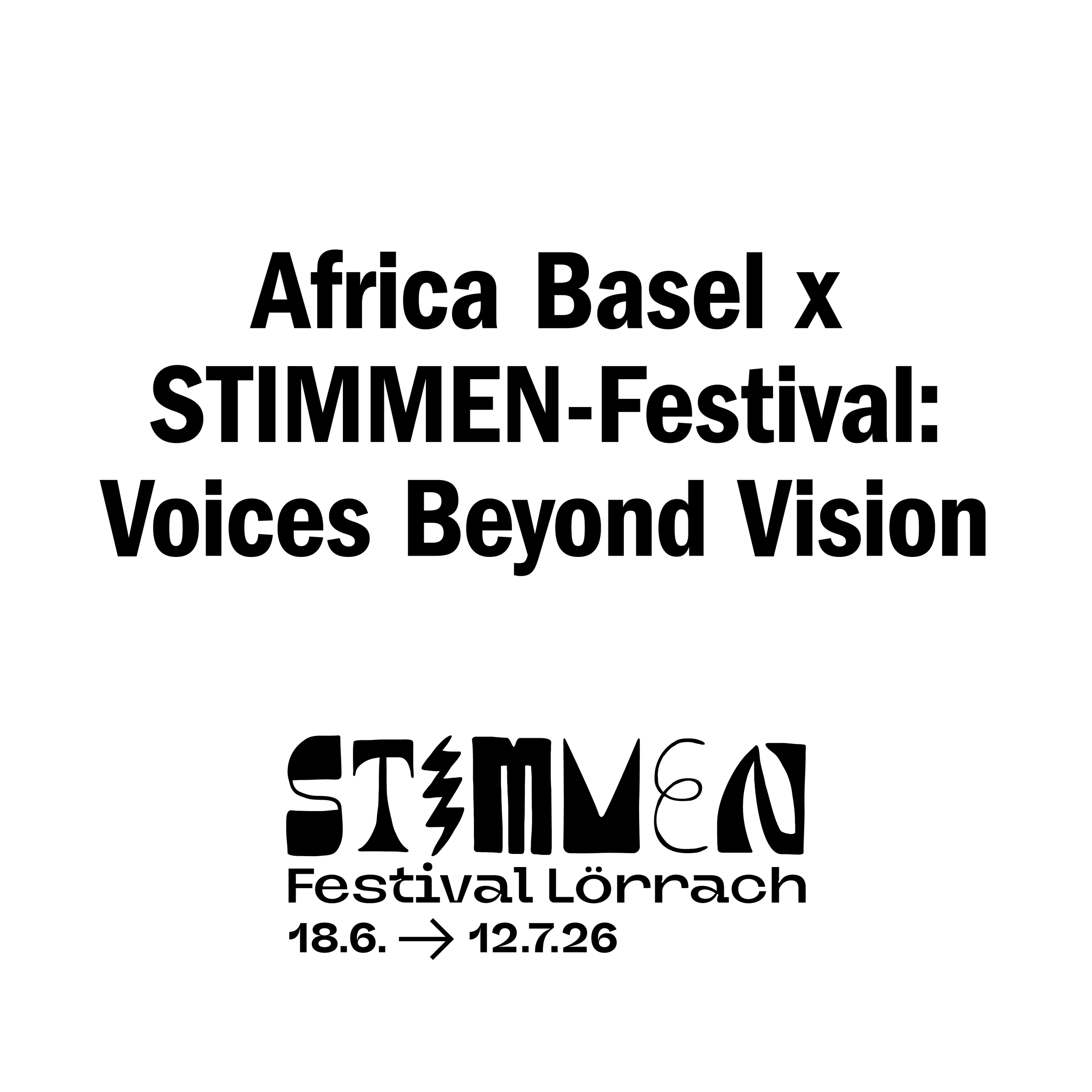 Africa Basel x STIMMEN-Festival: Musik als gemeinsamer Resonanzraum
