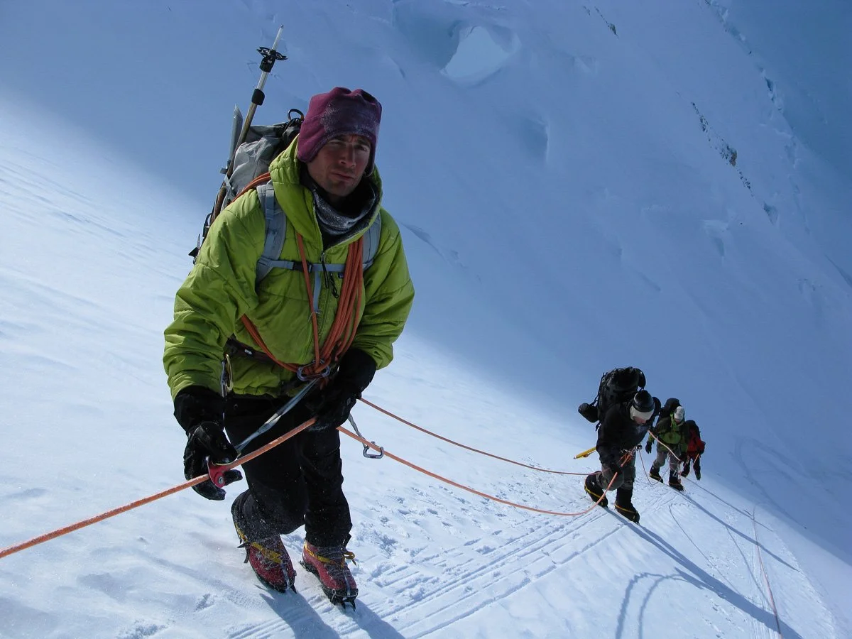 Rolo having déja vu: we’d been to the top of Denali from the 14,000-foot camp already, took one rest day, and started up again. Caffeine was of little use ...