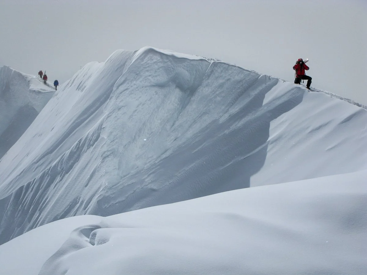 May 2008: Just below the summit of Denali. It was my second trip to the top from the 14k camp in a three-day period. I was starting to feel pretty fit.