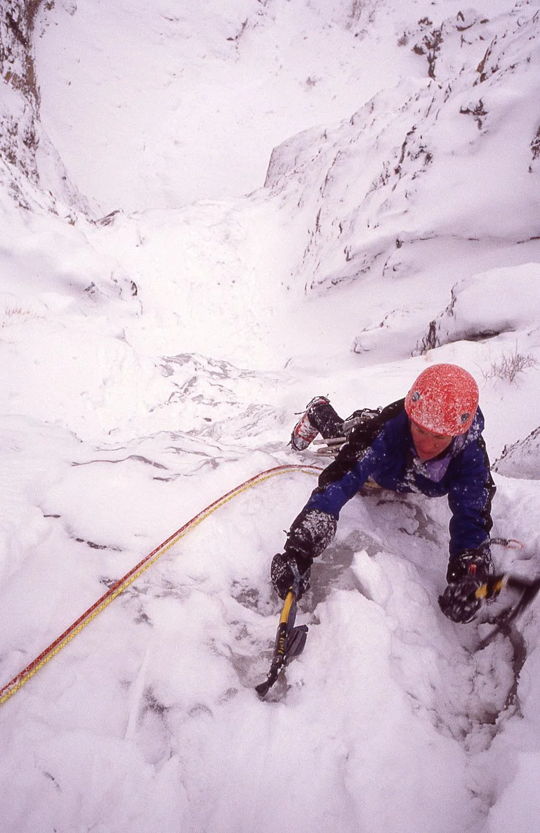 Lisa and I used to climb frozen waterfalls in Cody, Wyoming for Christmas. The most memorable Christmas dinner in the early-2000s came from a gas station after we returned too late from the South Fork to catch a better store open.