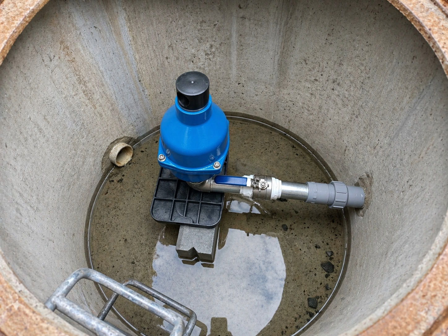Installed SCF RFP 2" Wastewater Air Valve