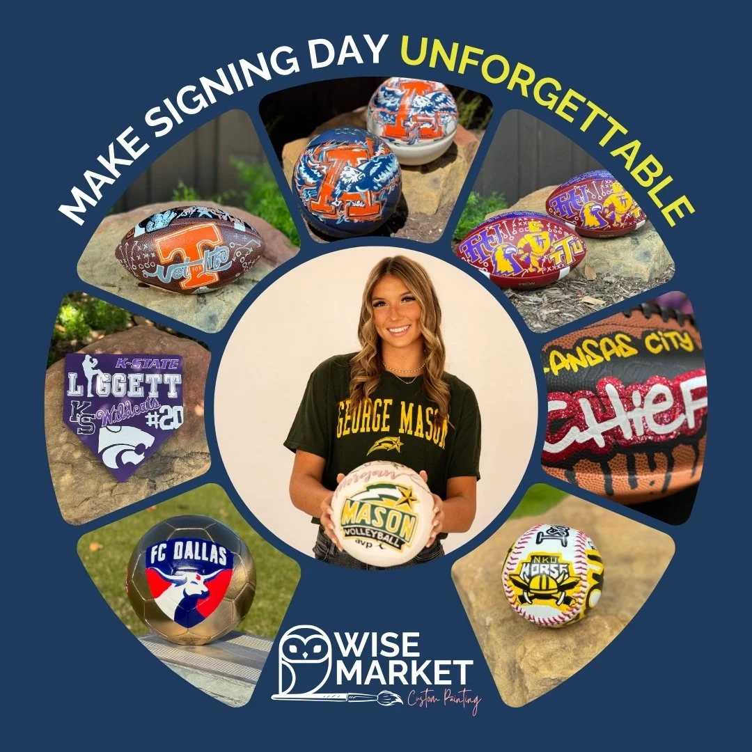 Hey Wise Market LLC followers and beyond — just a quick reminder from your local sports artist π¨π
πβ½ End-of-Season Coaches Gifts
Custom hand-painted sports balls are the perfect way to say thank you to your child’s coach. Personalized