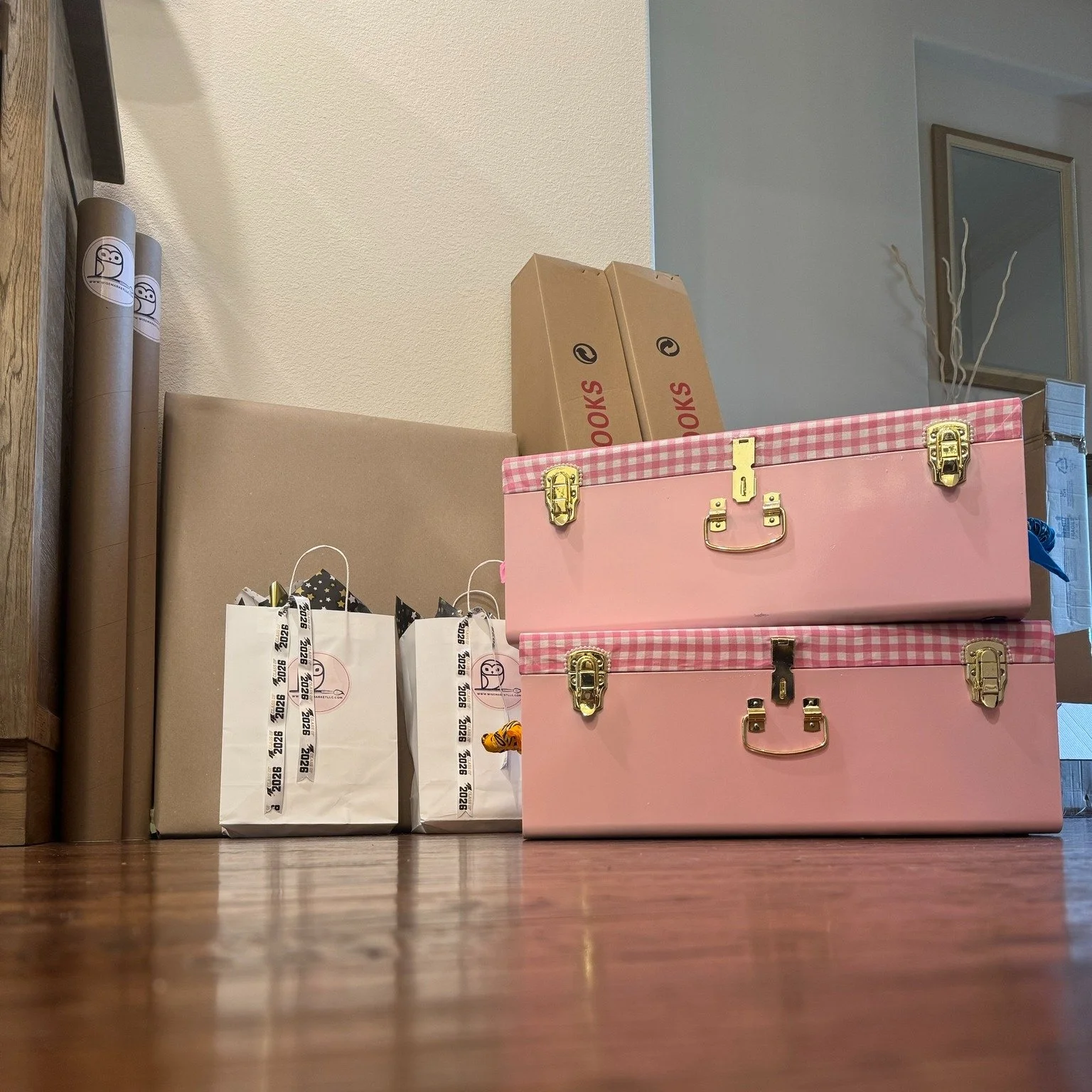 Current state of Wise Market: graduation season chaos in the very best way.

Bibles. Canvases. Guitars. Banners. Trunks.

Several local celebrations are about to get a lot more personal, and I can&rsquo;t wait to show you what&rsquo;s been keeping me