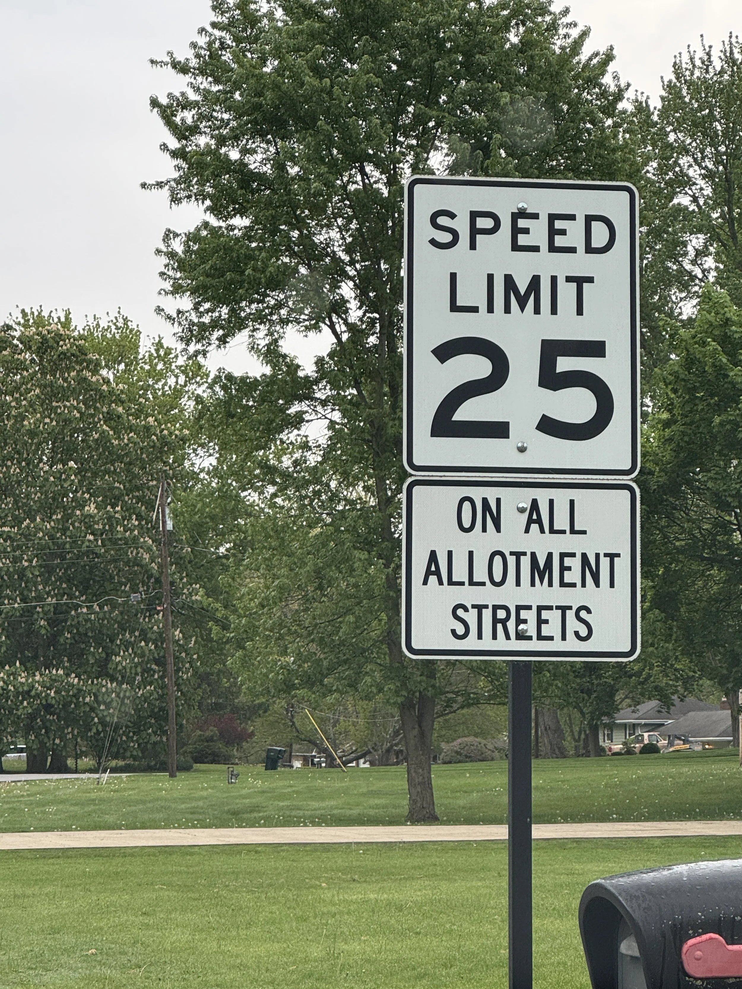 Ohio calls neighborhoods "allotments".