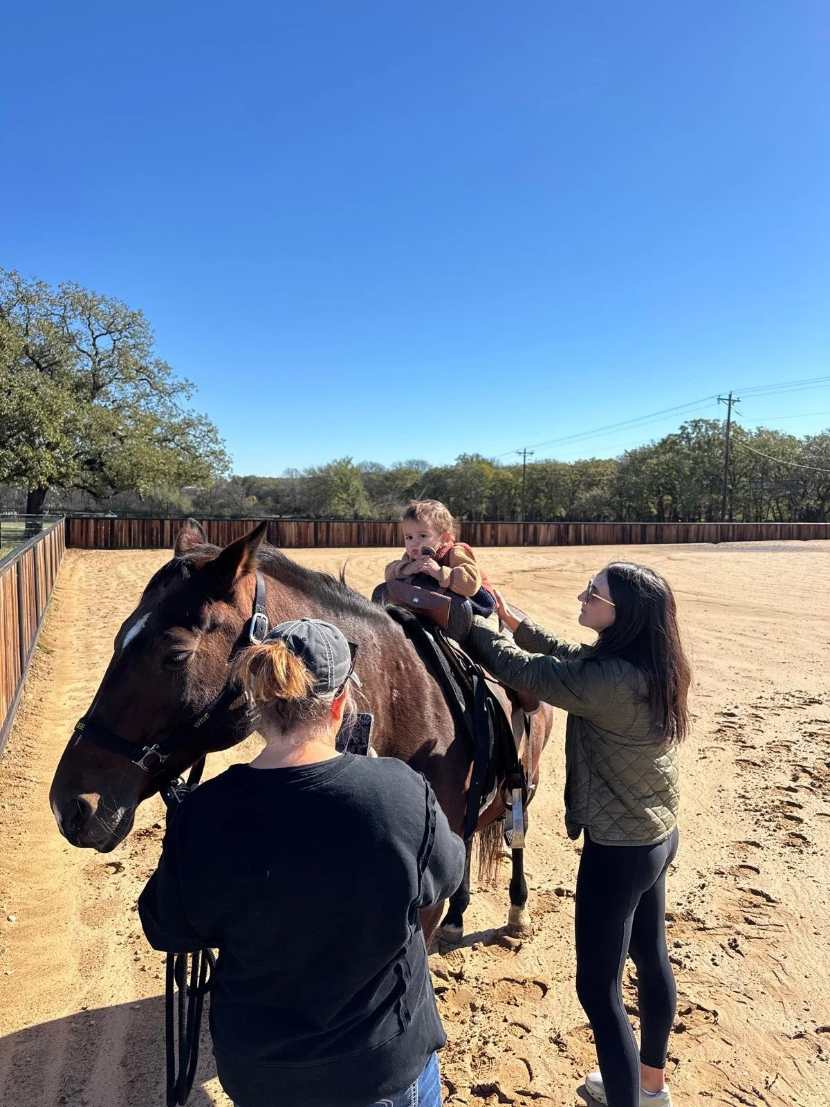 We tried to remove him. We failed. One ride and he’s a lifer.