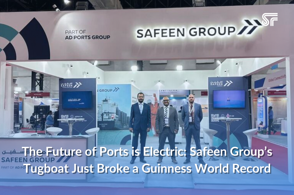 The Future of Ports is Electric: Safeen Group’s Tugboat Just Broke a Guinness World Record