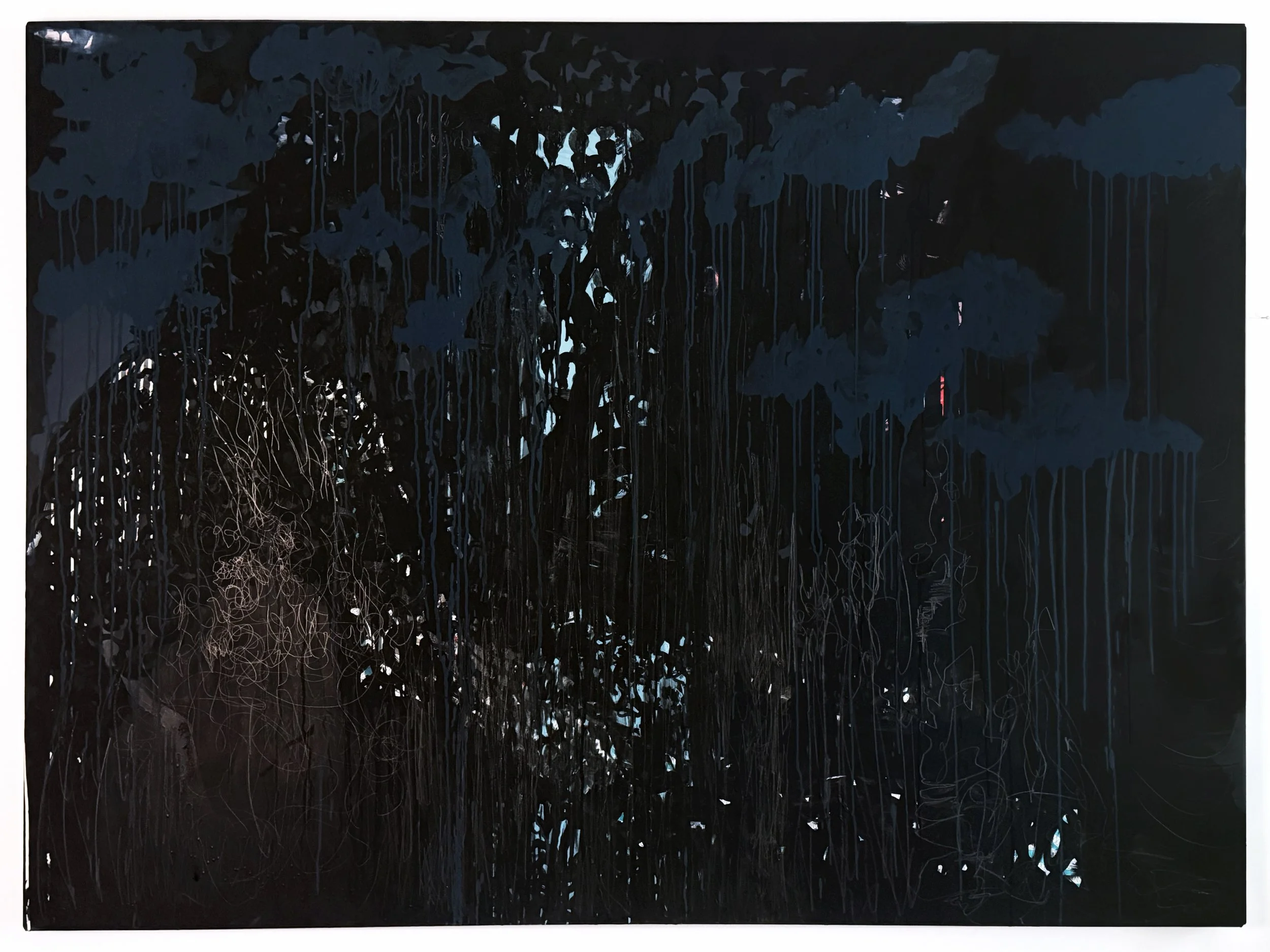 darkness within darkness | 150 x 200 cm