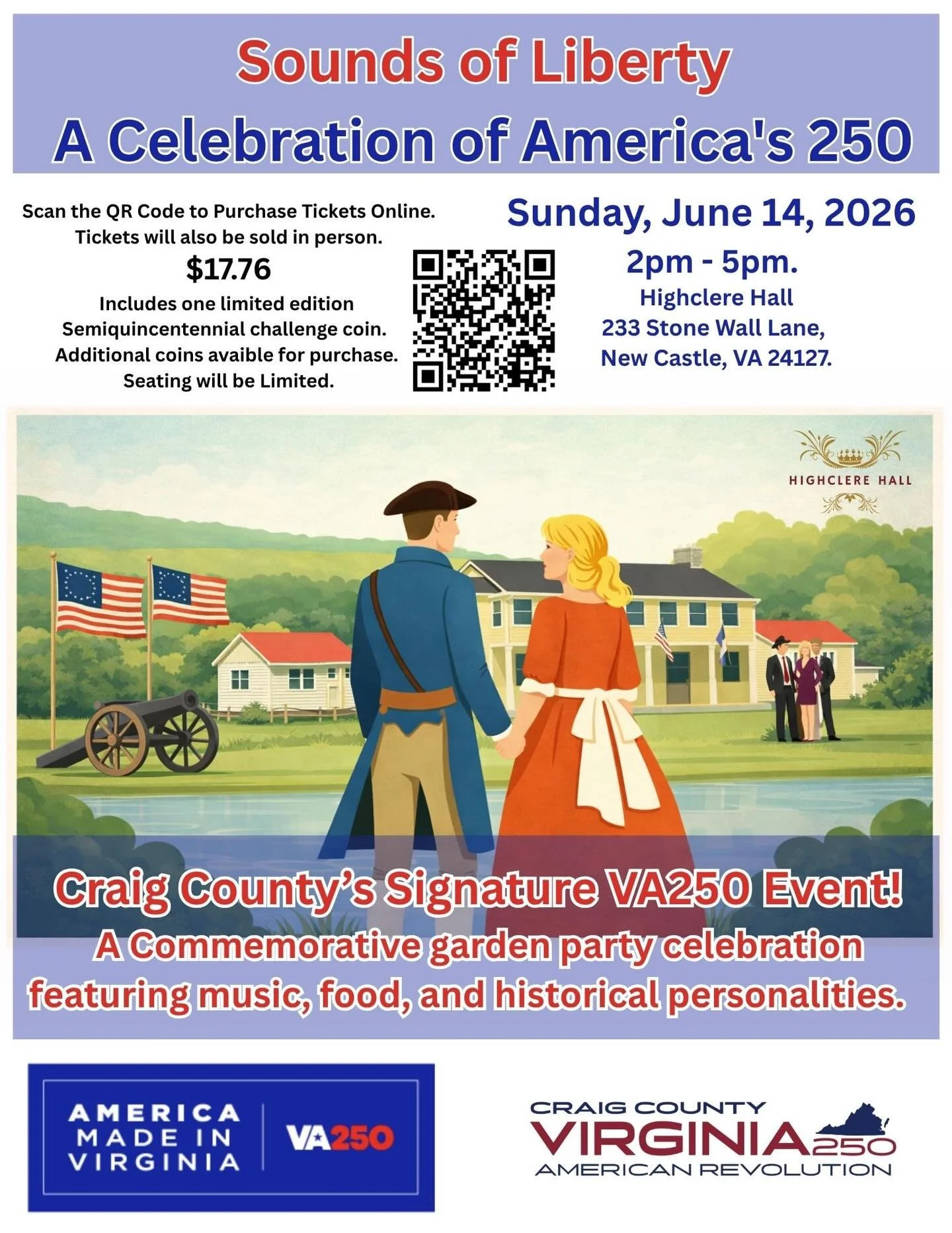 We&rsquo;re honored to host! 

#va250 #virginiaisforlovers #usa250