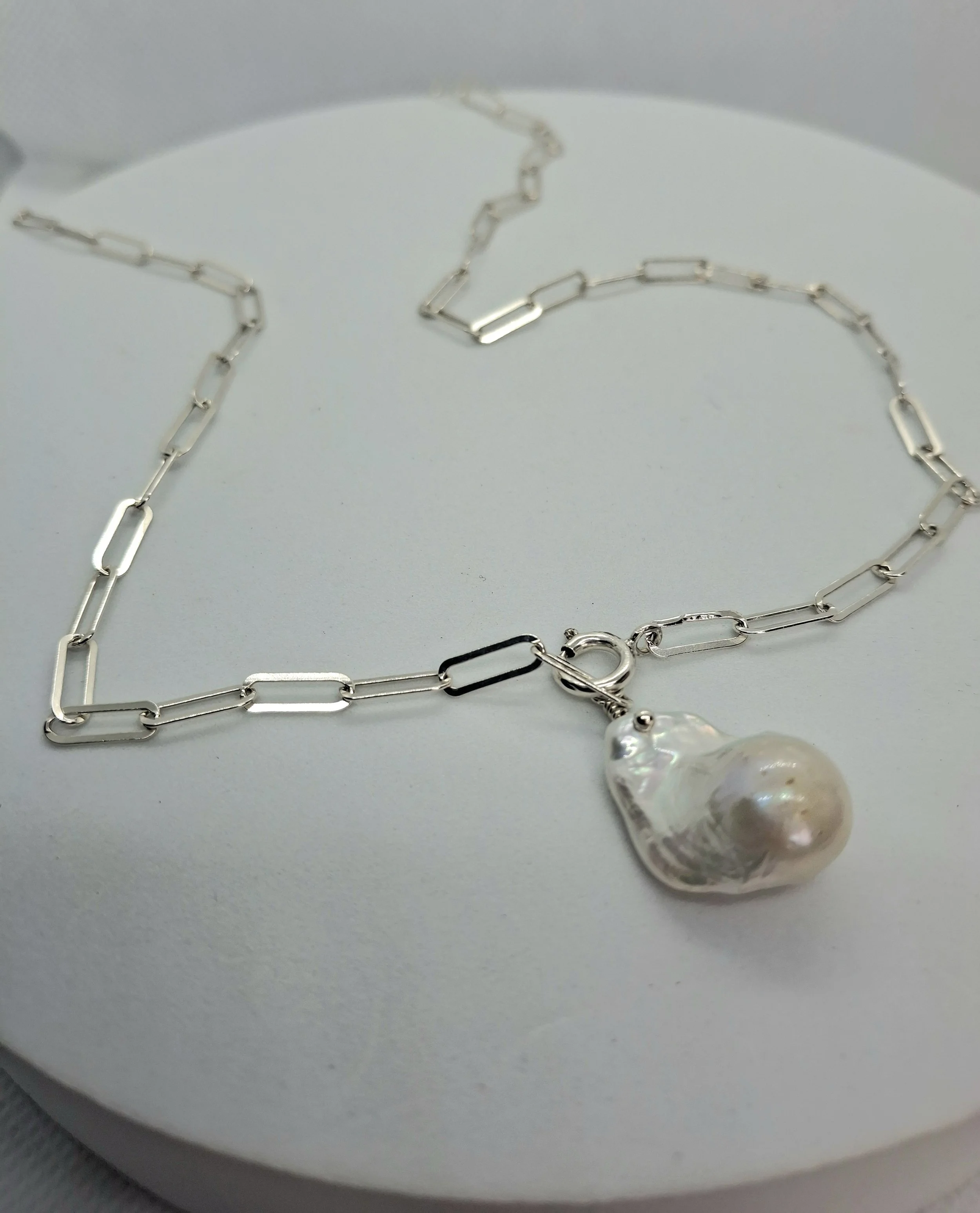 Fireball Pearl Elegance Necklace