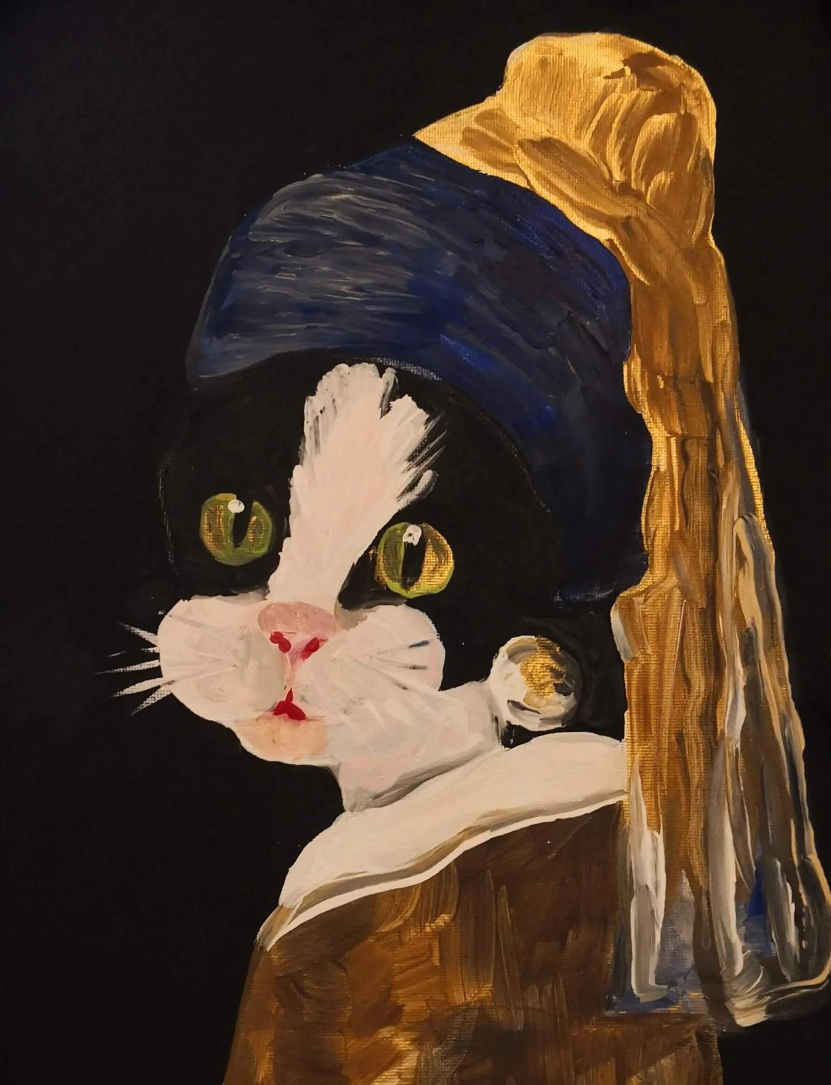 Painting &amp; Wine - Cat with the Pearl Earring 28.03.2026 