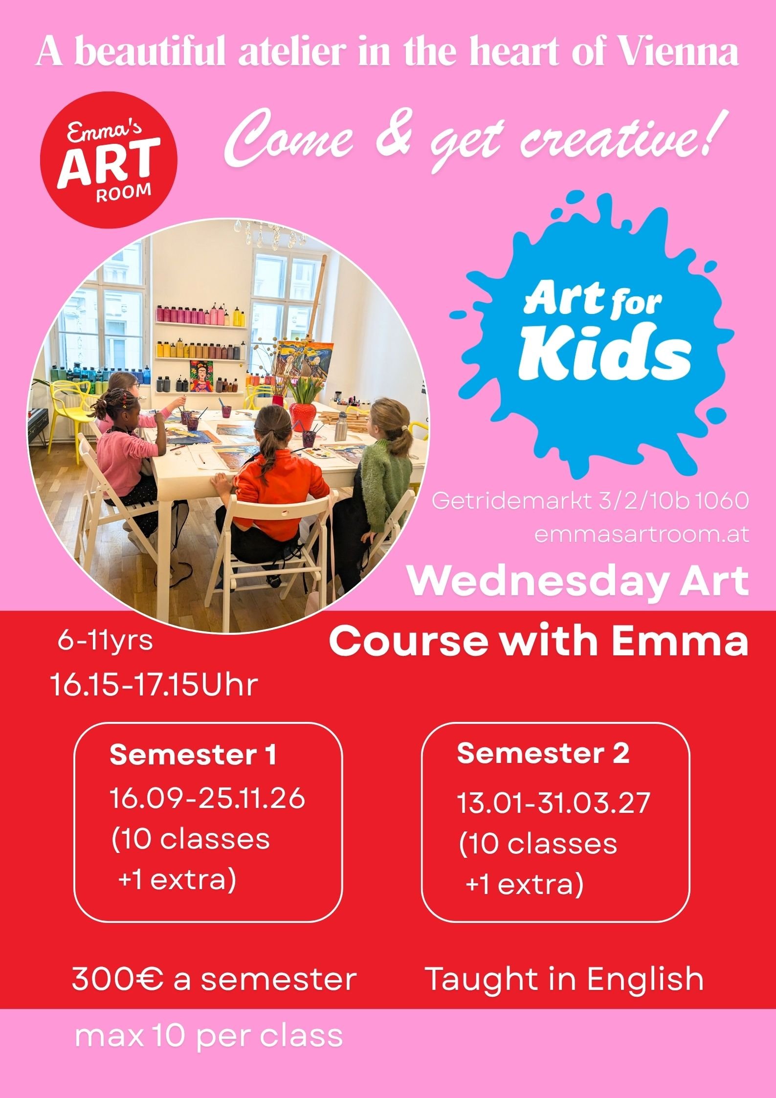 Wed Kids Art Course (6-11j)