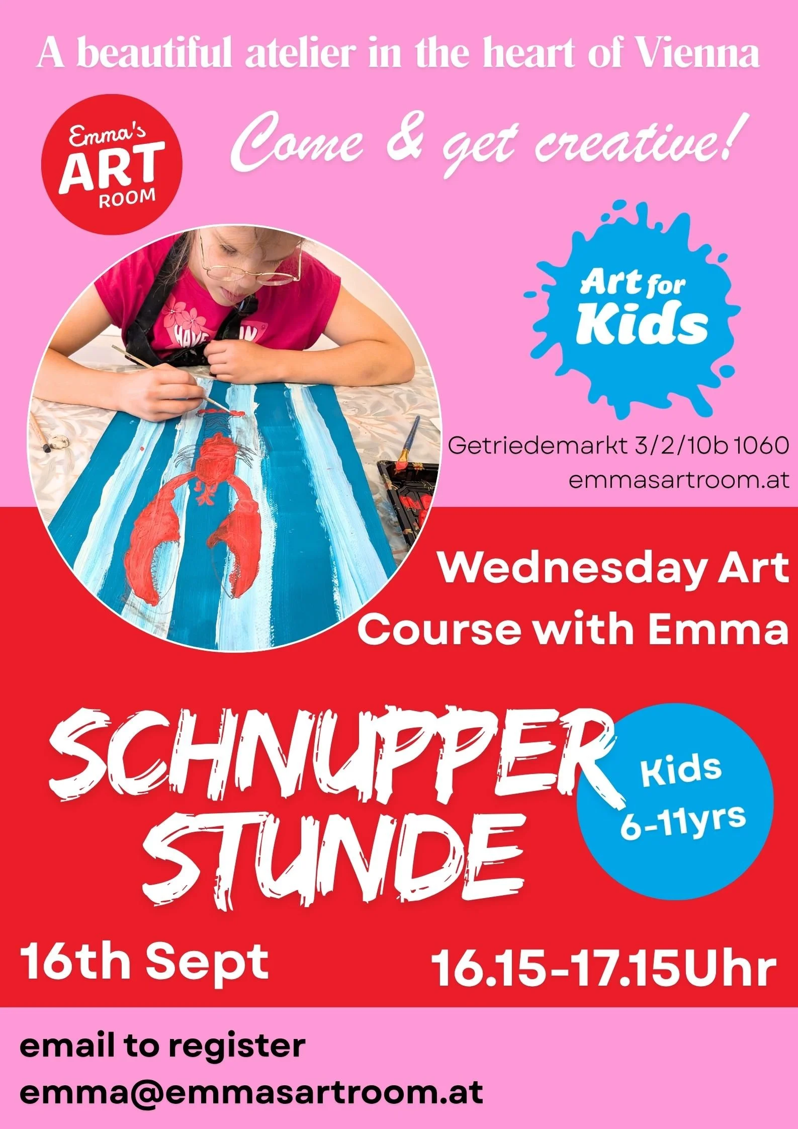 Schnupper Wednesday Art Course for Kids