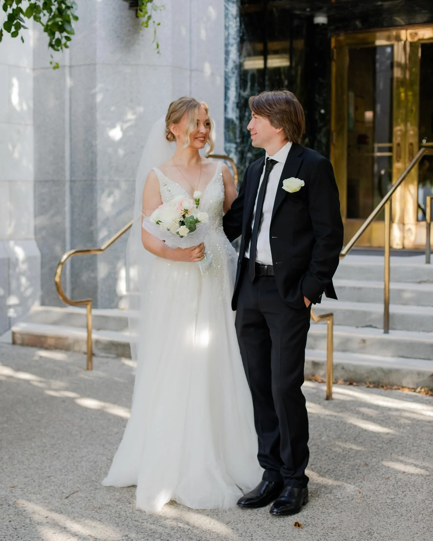 ELOPEMENT 
Throw back to this stunning elopement at Vancouver city hall, so honoured to capture this love story ✨
