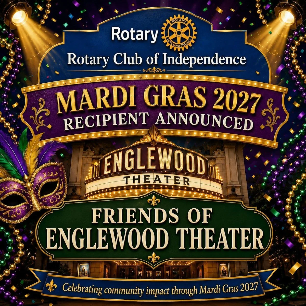 Let the good times roll …