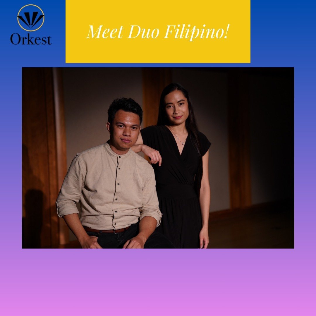 Performing with us LIVE at @buhtc on Thursday, October 17th is Duo Filipino!
 
Lauren Florek and Carlo Bunyi are Duo Filipino, a group committed to sharing Filipino culture and history through Filipino classical music. Their performances have offered