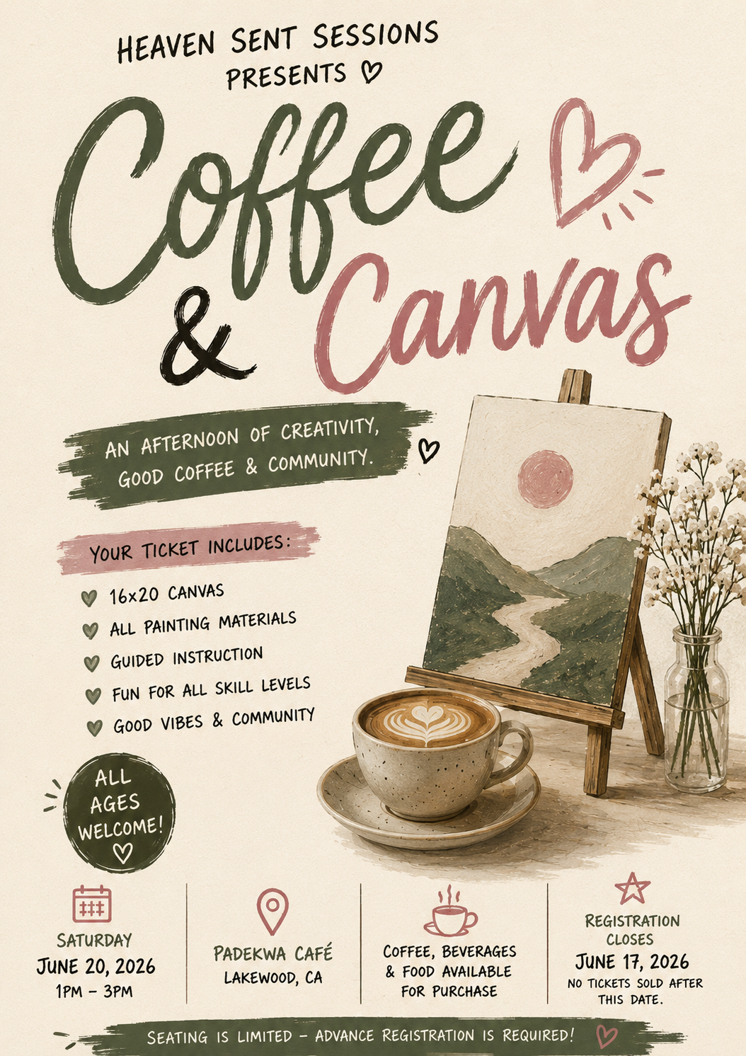 06/20/2026: Coffee & Canvas