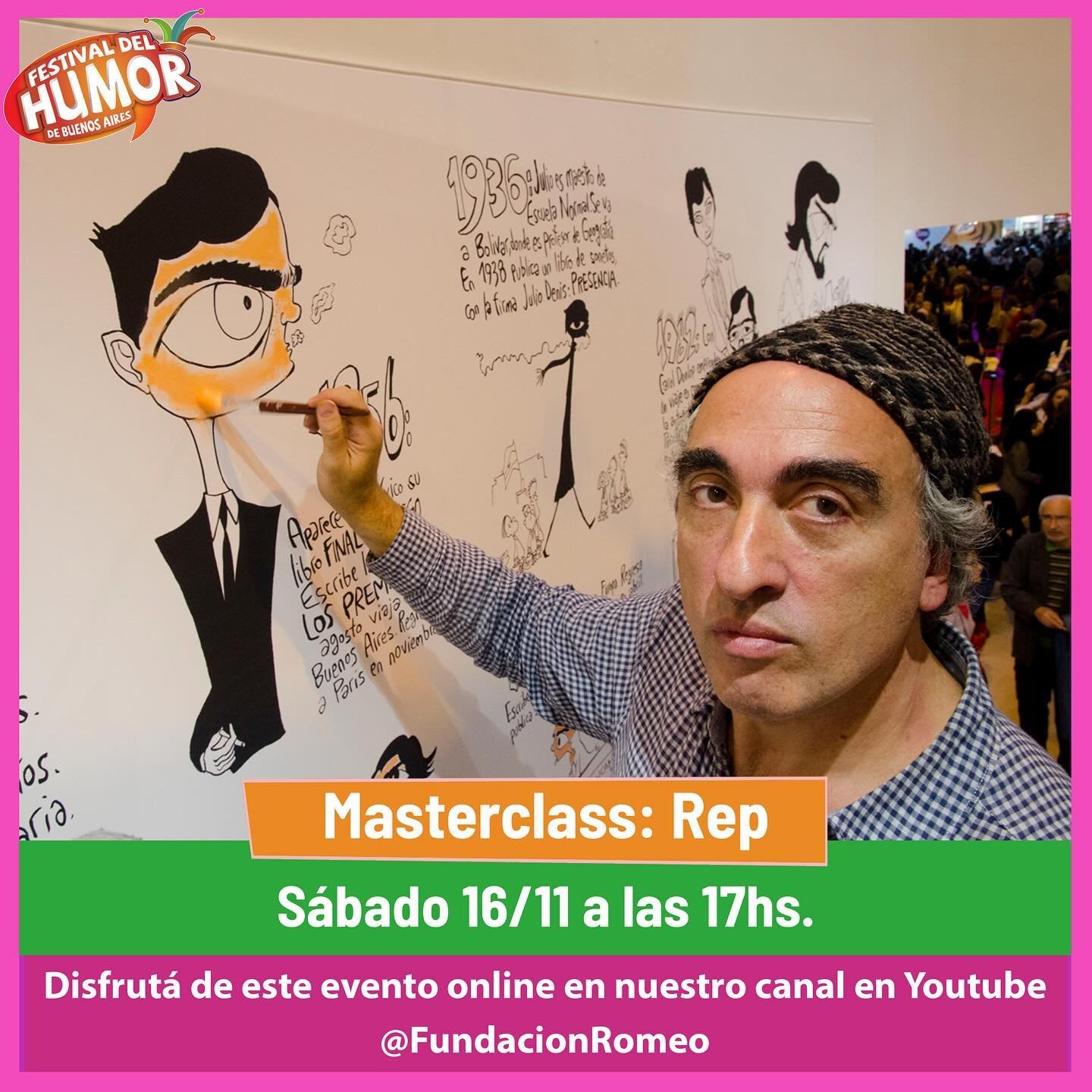 Llega una nueva edici&oacute;n de #HumorBa 😂❤️🍿🤪
Los invitamos a disfrutar de la programaci&oacute;n 2024 con entradas gratuitas (cupos limitados) para comedias de primer nivel, workshops, conferencias y entrevistas! 
Toda la info en www.HumorBA.c