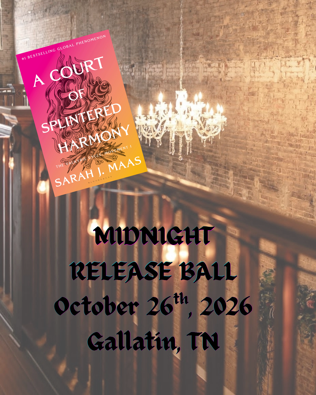 ACOTAR 6 MIDNIGHT RELEASE BALL