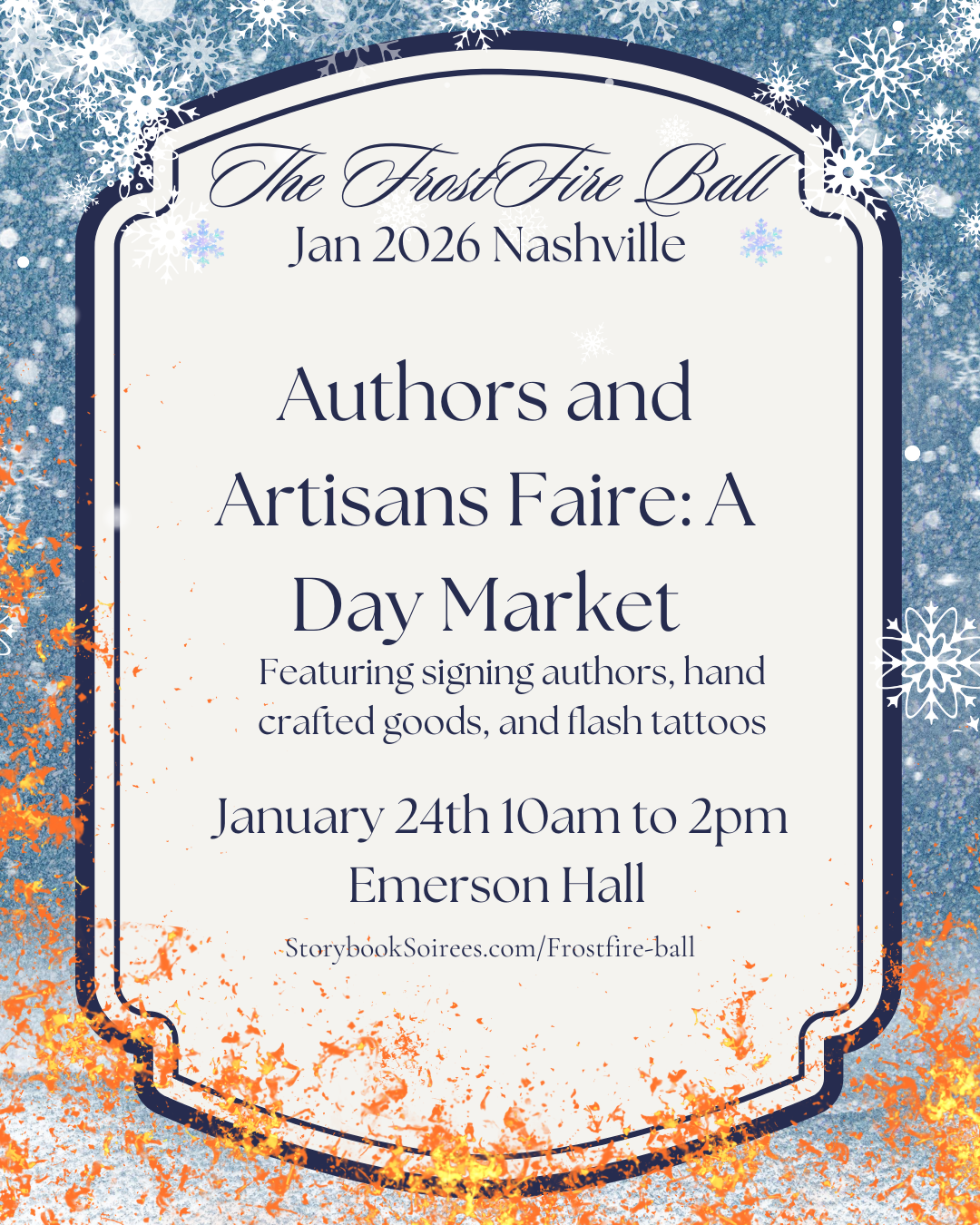 Frostfire Ticket - Artisan's Spark - Faire Only