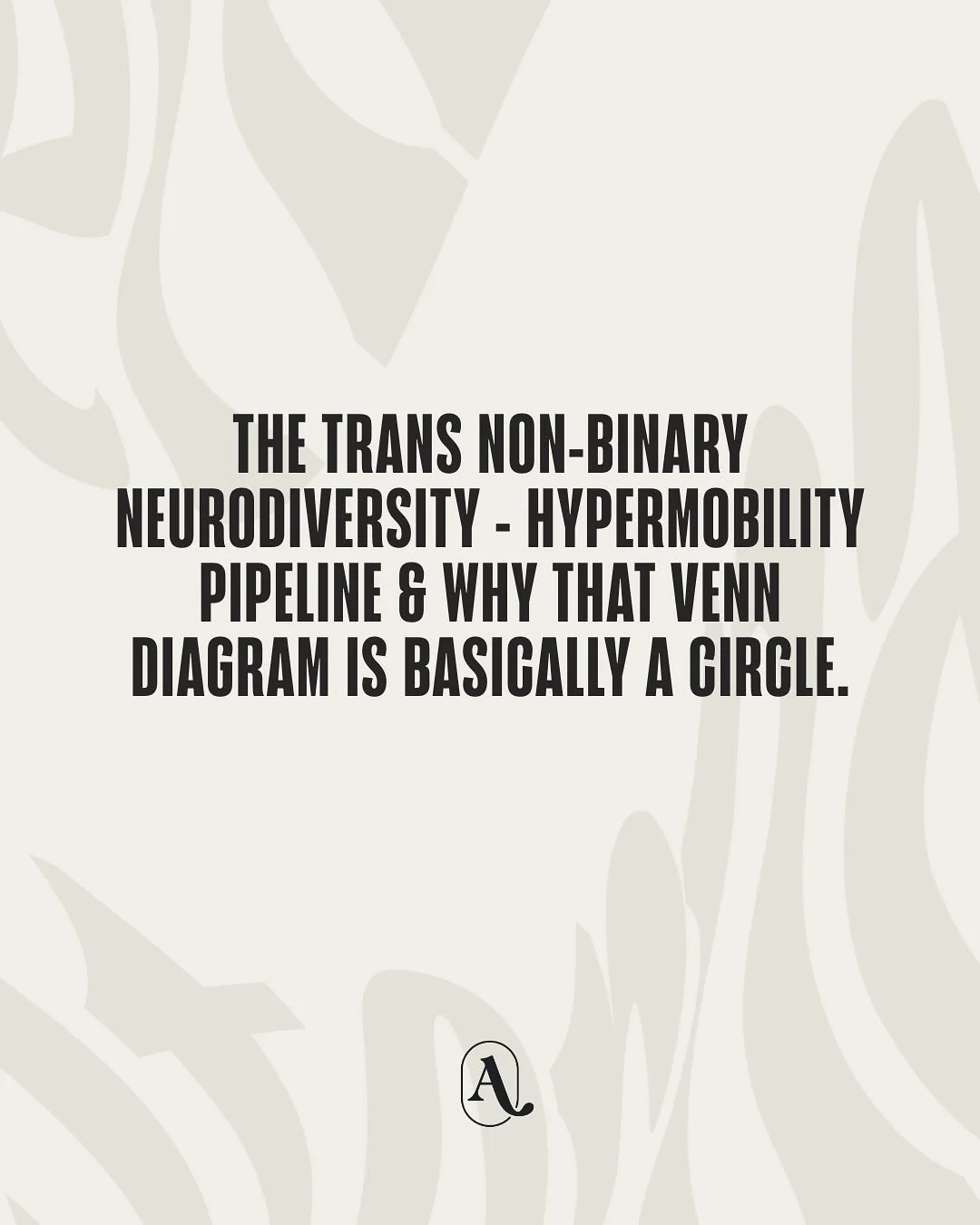 This pipeline is talked about amongst those who know but it&rsquo;s not being discussed in the right rooms. Yet. 

Hopefully more people speaking about this topic will prompt more studies. 

There are many possible theories as to why there is such an