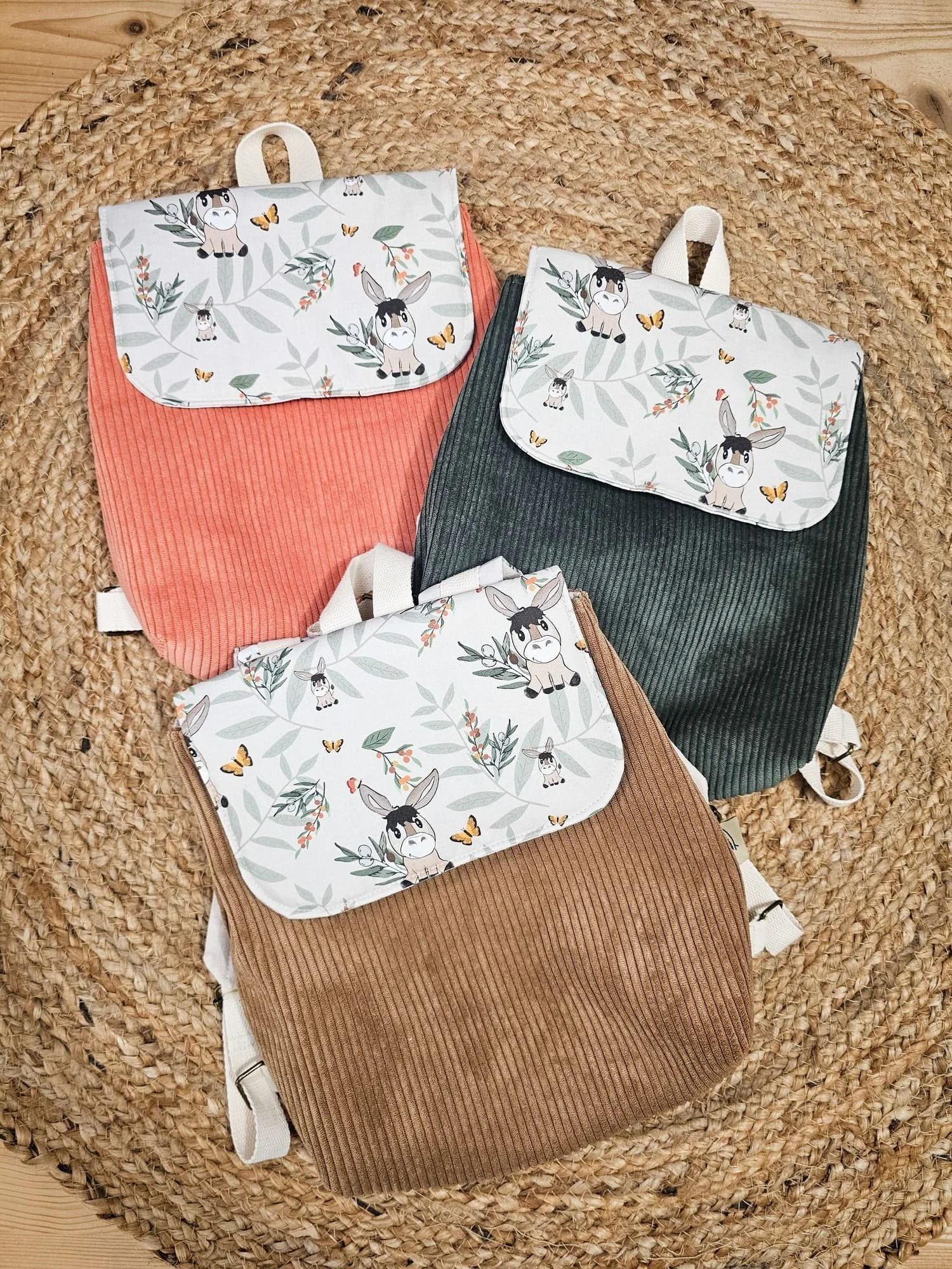 Sac à dos petit ânes