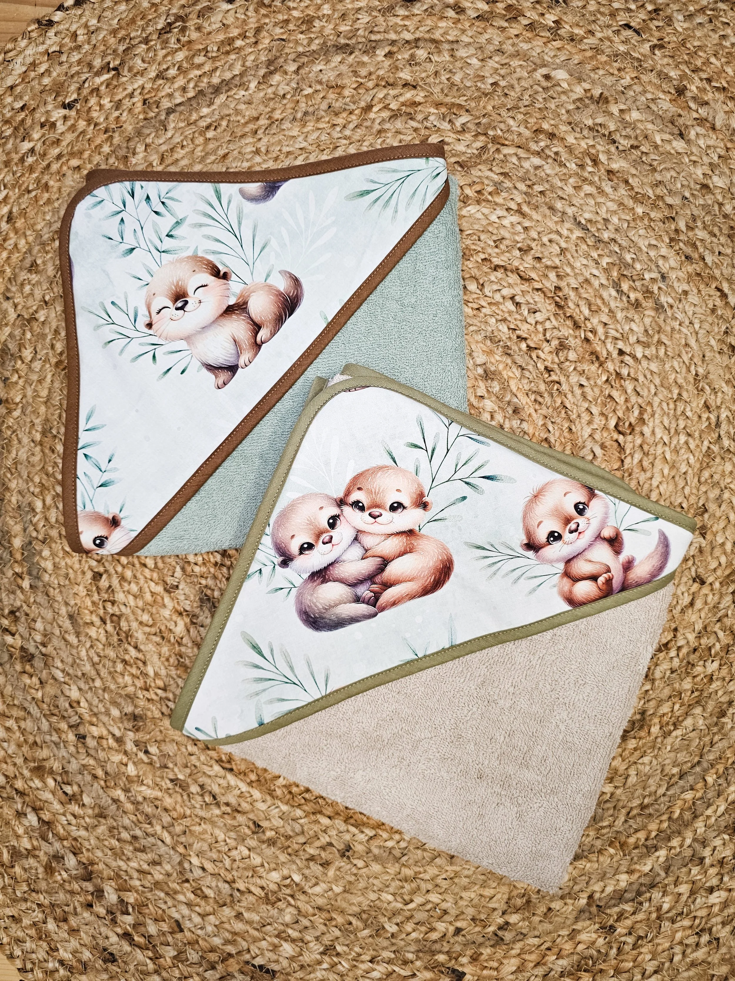 Cape de bain Loutres