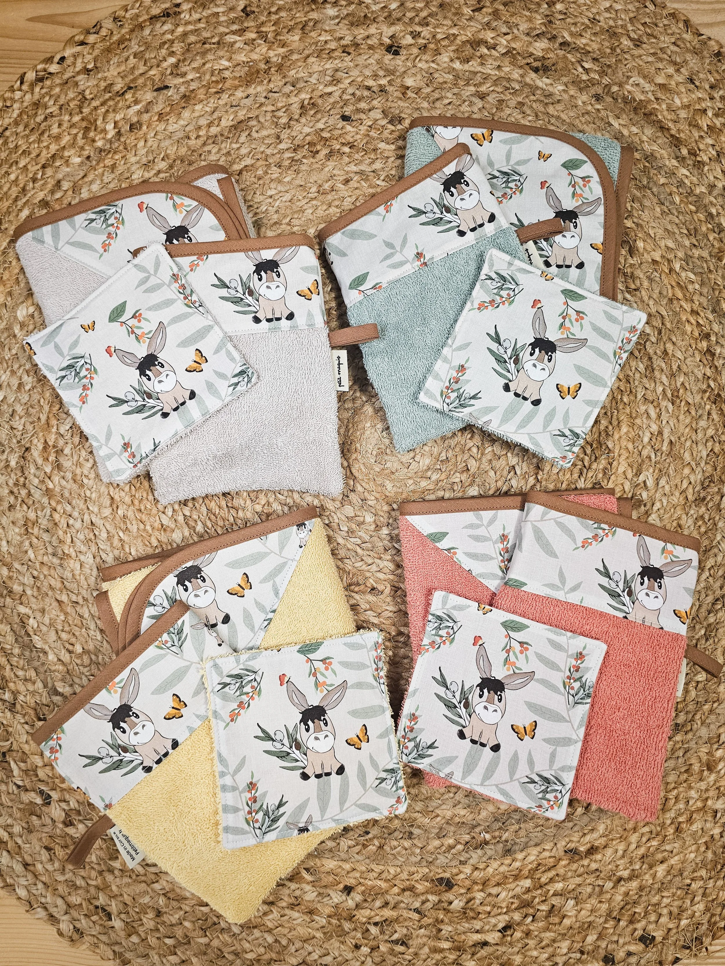 Coffret bain petit âne