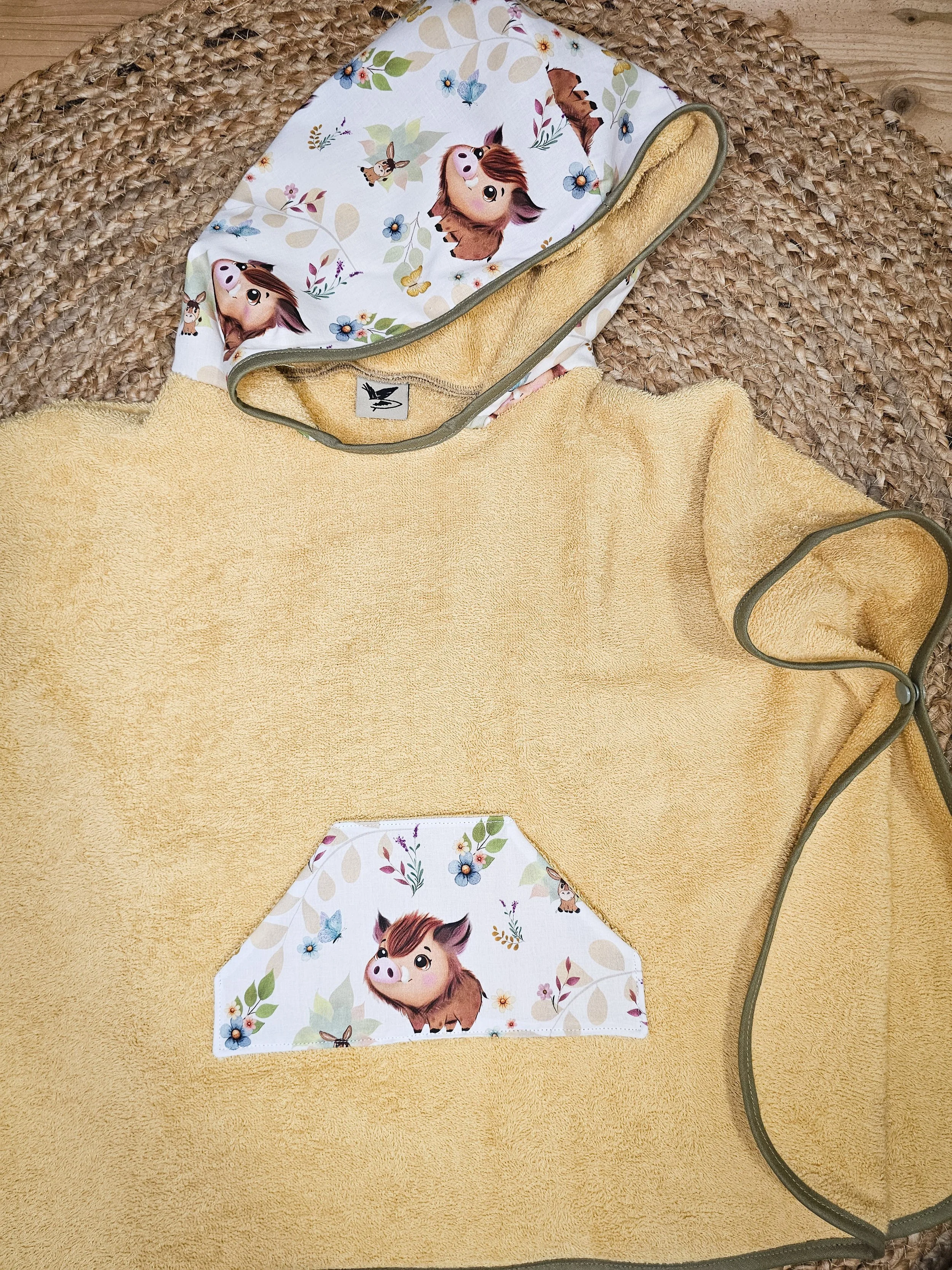 Poncho de bain Sanglier Exclusif