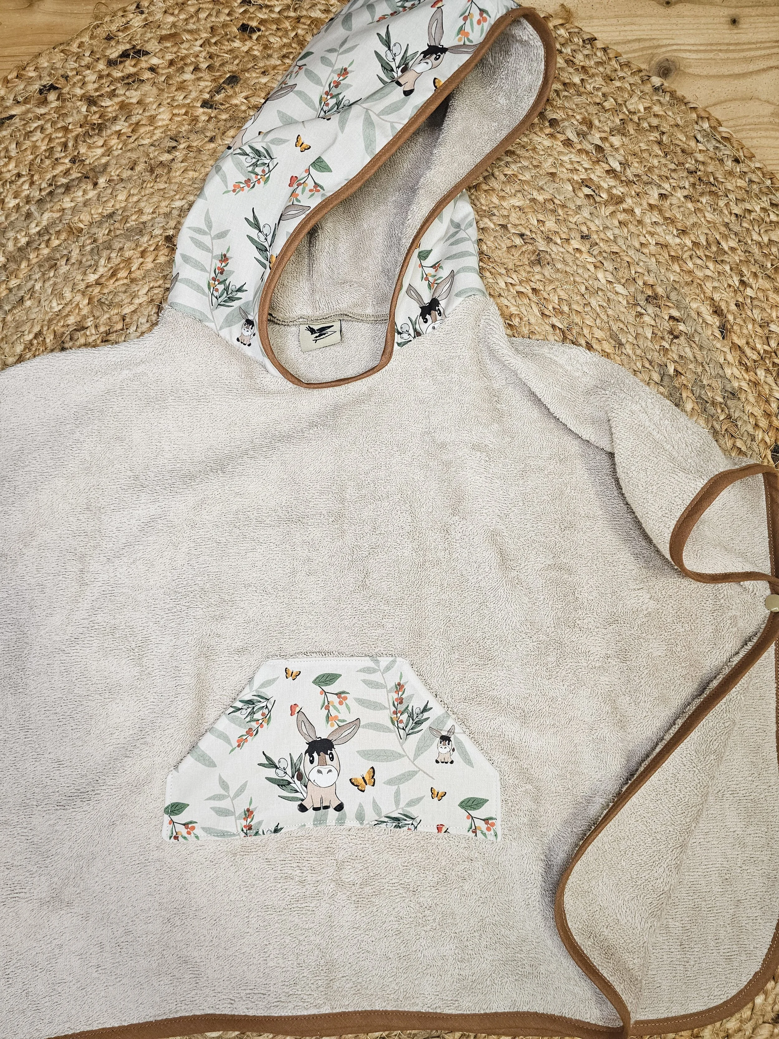 Poncho de bain Âne Exclusif