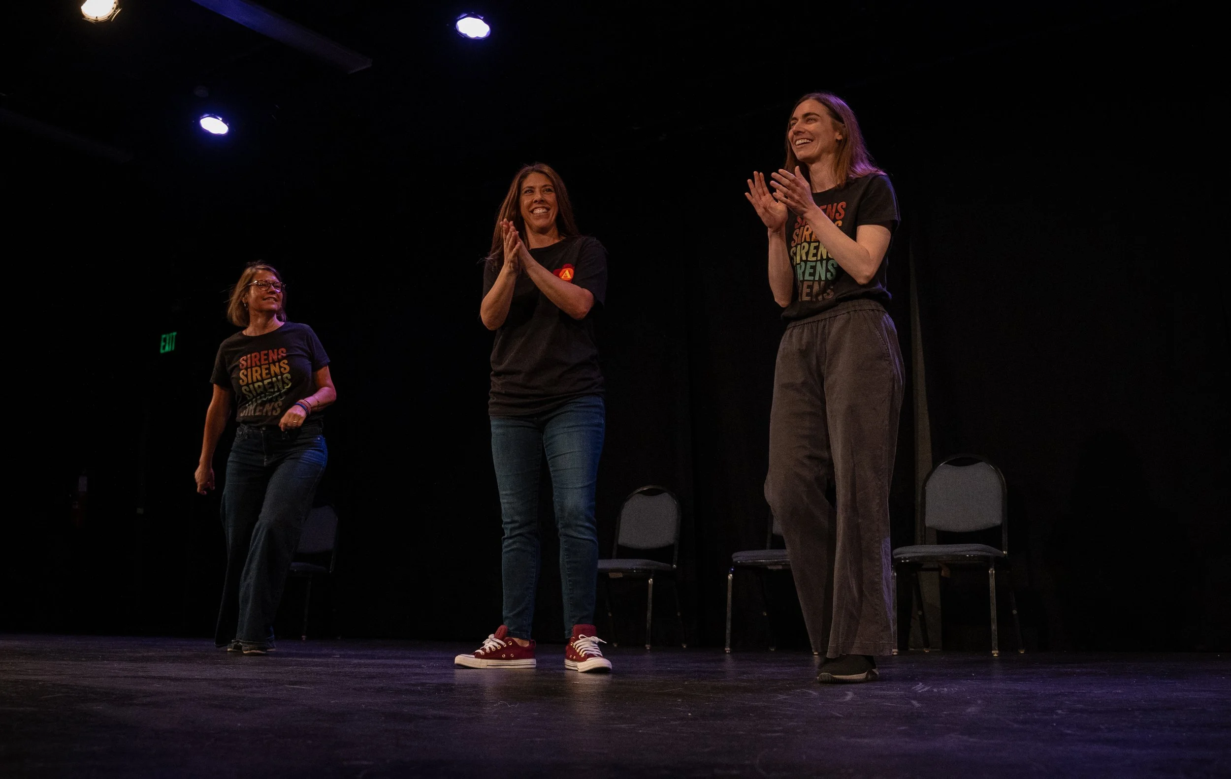 Photo of the improv team Sirens