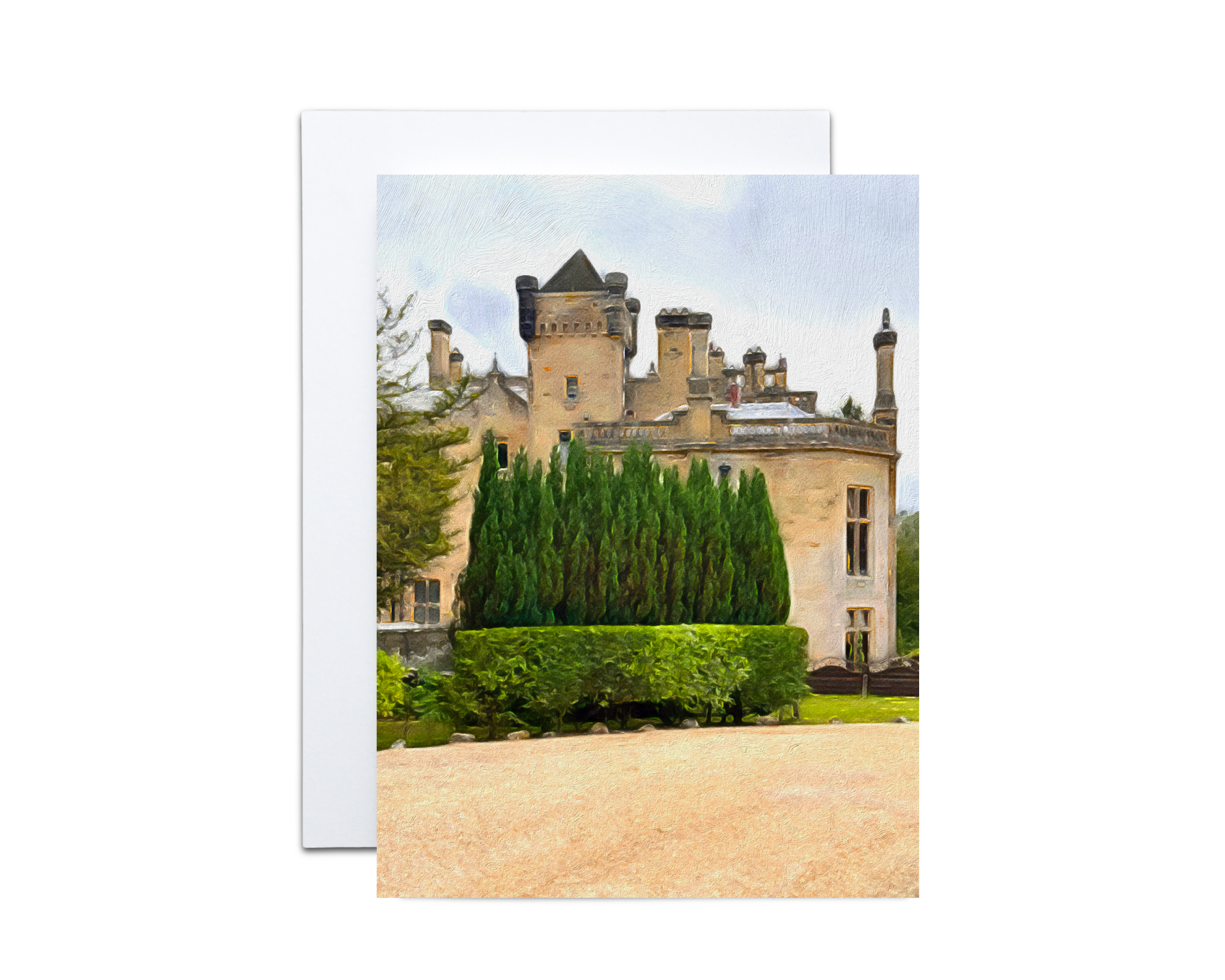 Country Estate in Snowdonia Note Cards