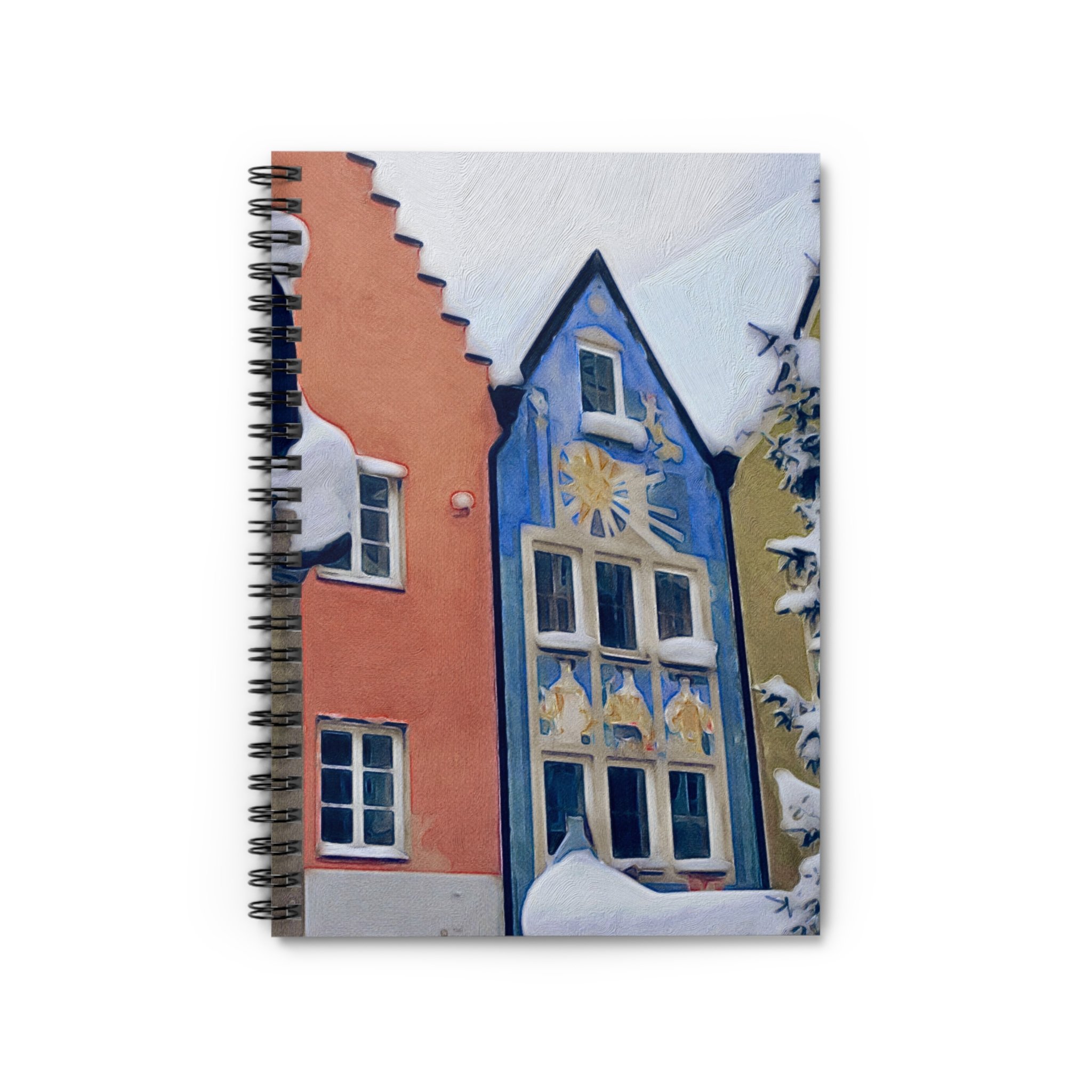 Snowy Alpine Spiral Notebook