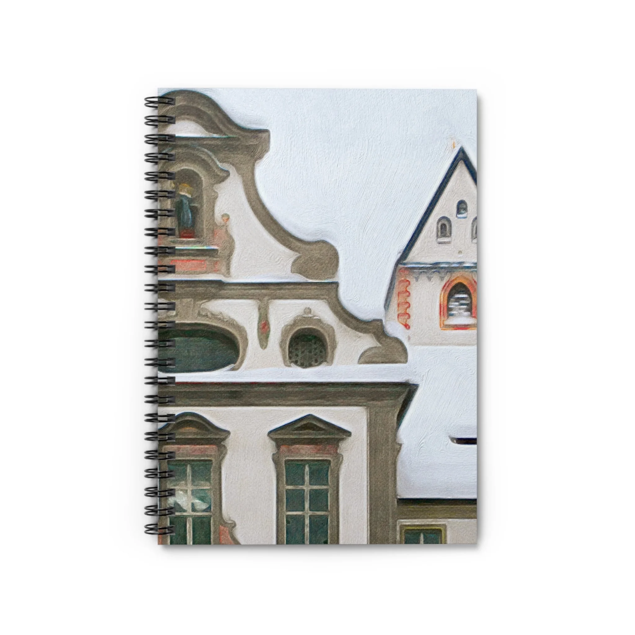 Gingerbread House Spiral Notebook