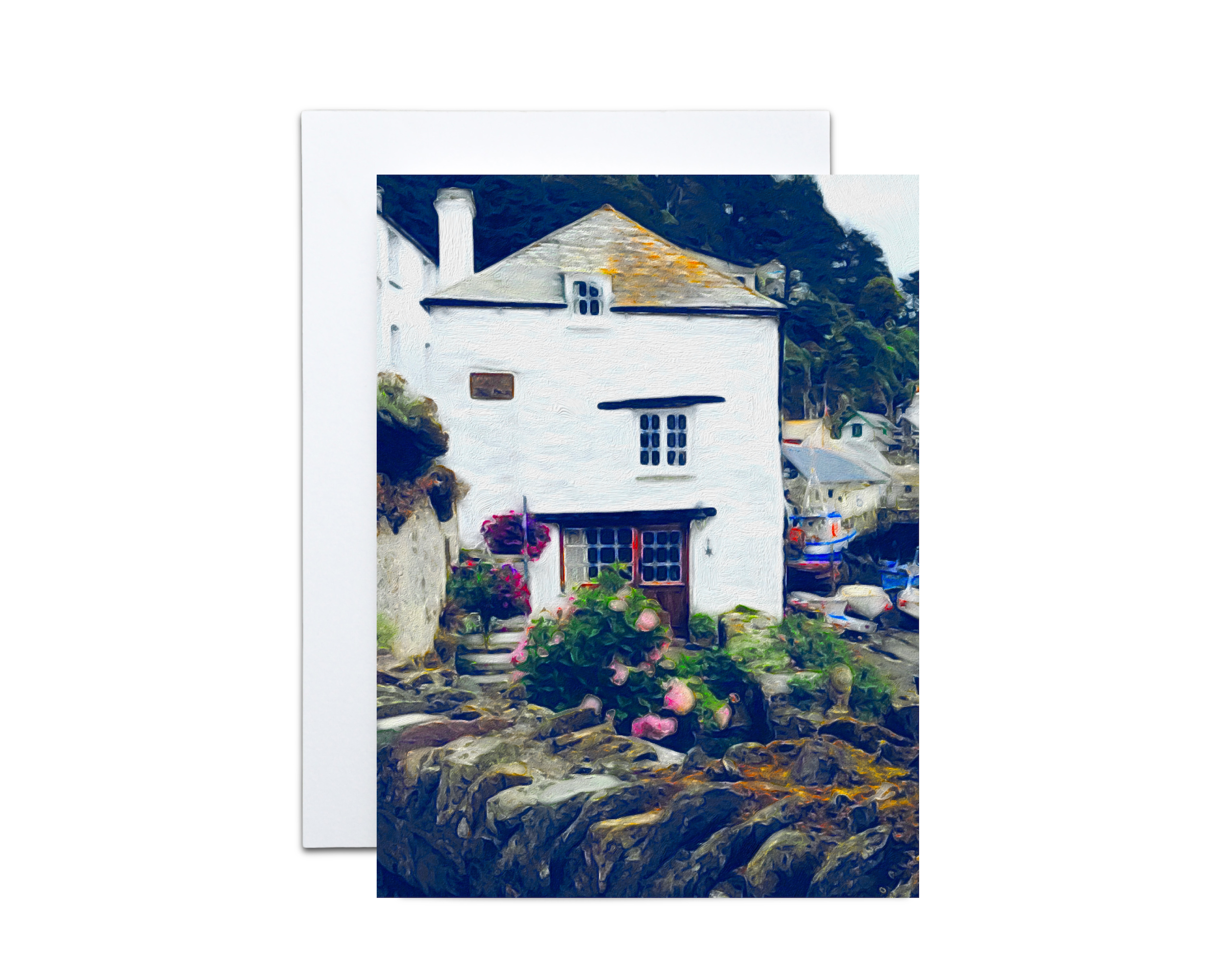 Polperro, Cornwall Note Cards