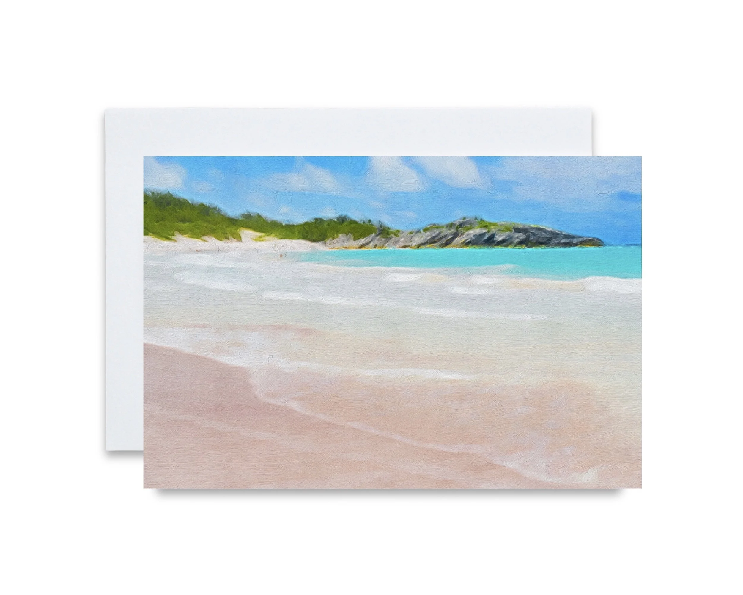 Pink Sand Note Cards