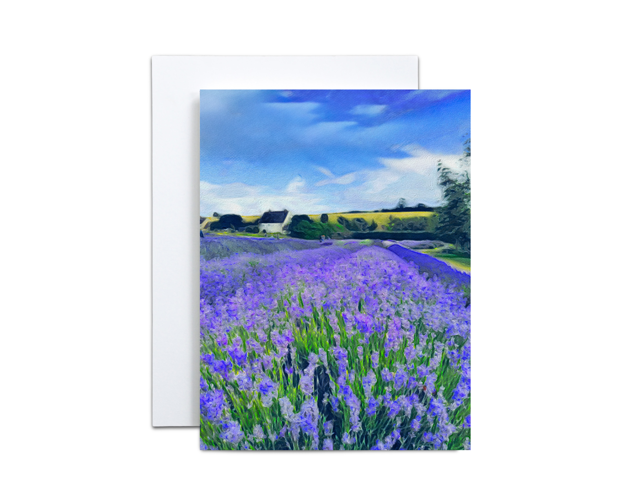English Lilac Garden Note Cards