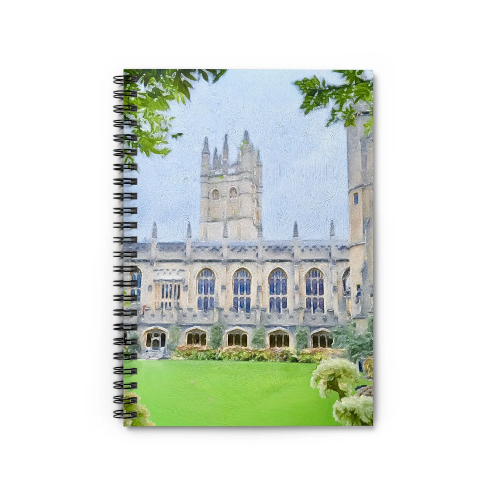 Oxford University- Magdalen College Spiral Notebook